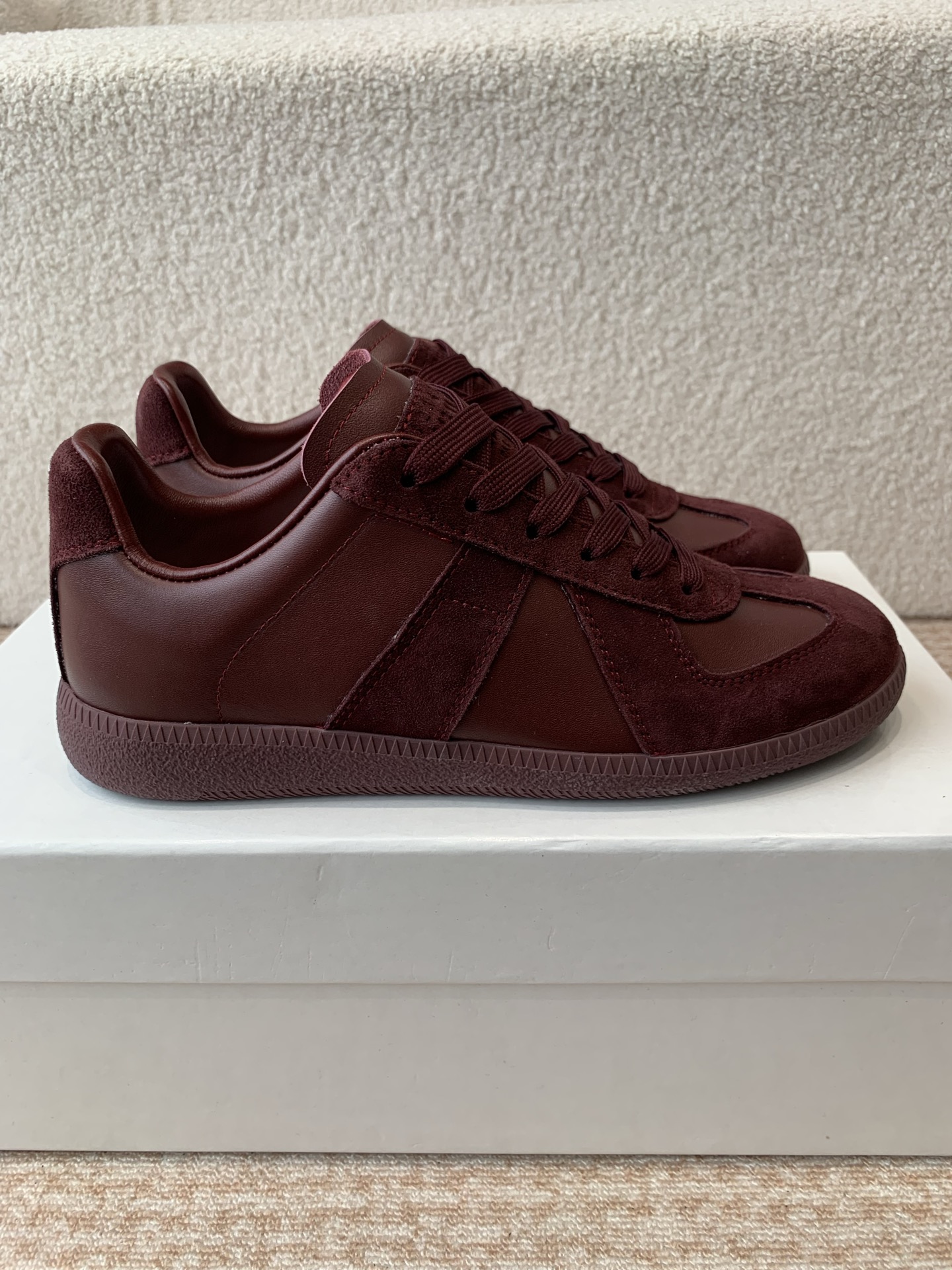 P280MaisonMargiela MM6 Margiela Parejas modelos Inkjet graffiti Lienzo zapatos de entrenamiento alem