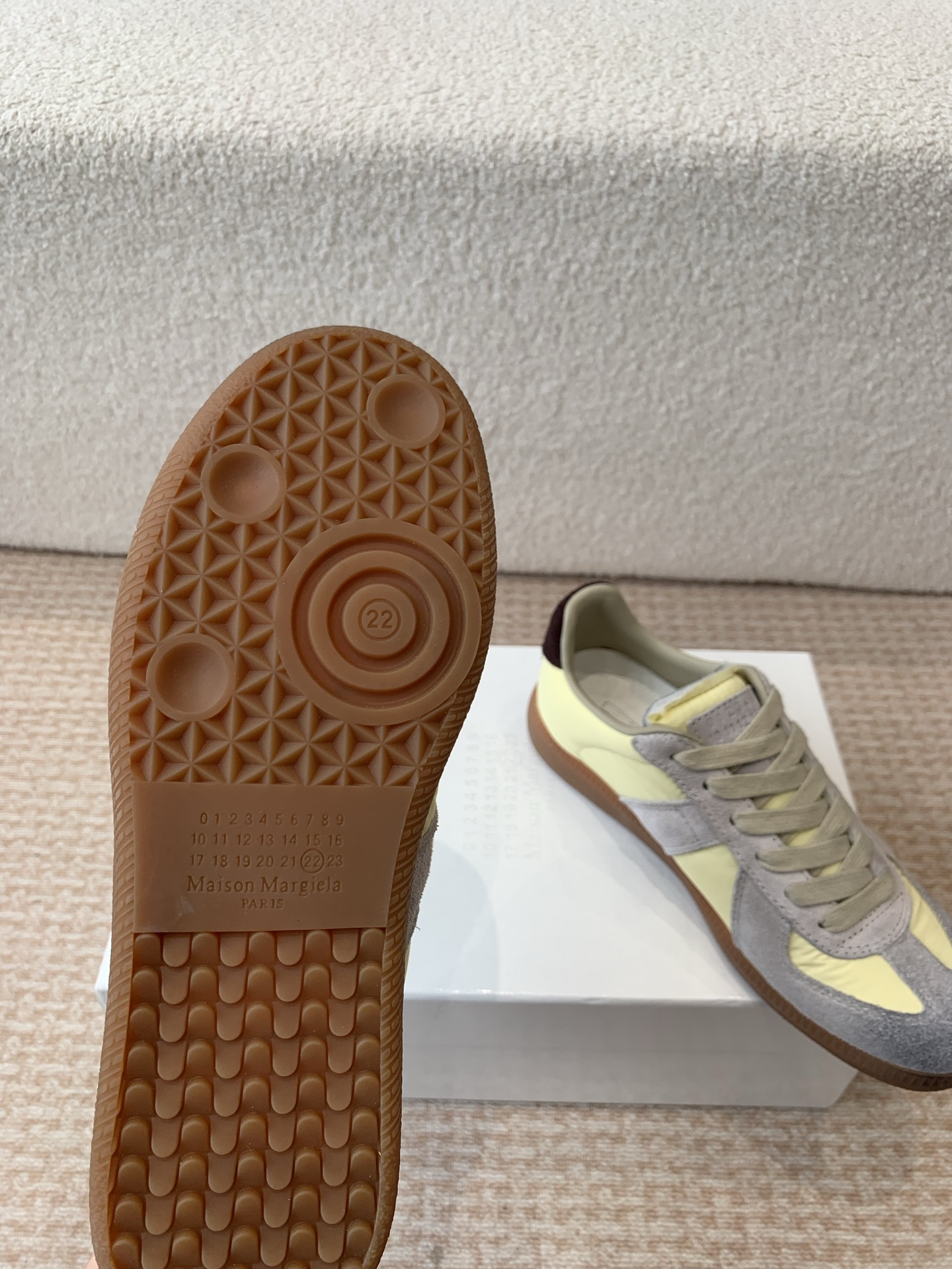 P280MaisonMargiela MM6 Margiela Parejas modelos Inkjet graffiti Lienzo zapatos de entrenamiento alem