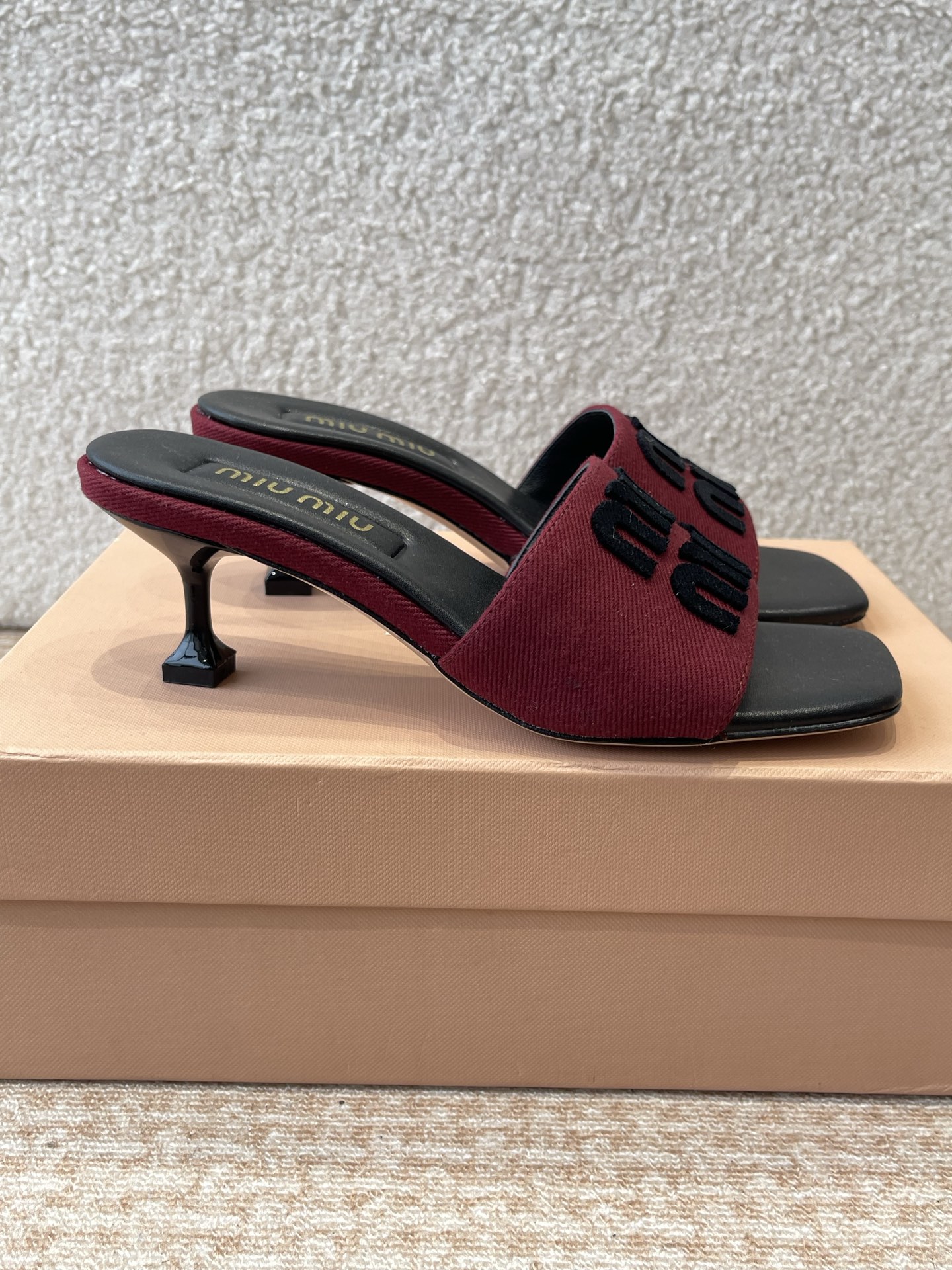 Miu Miu Women's Fabric Heeled Sandals - Comfortable & Stylish Summer Shoes 4 i1745826680160 8232 0 1