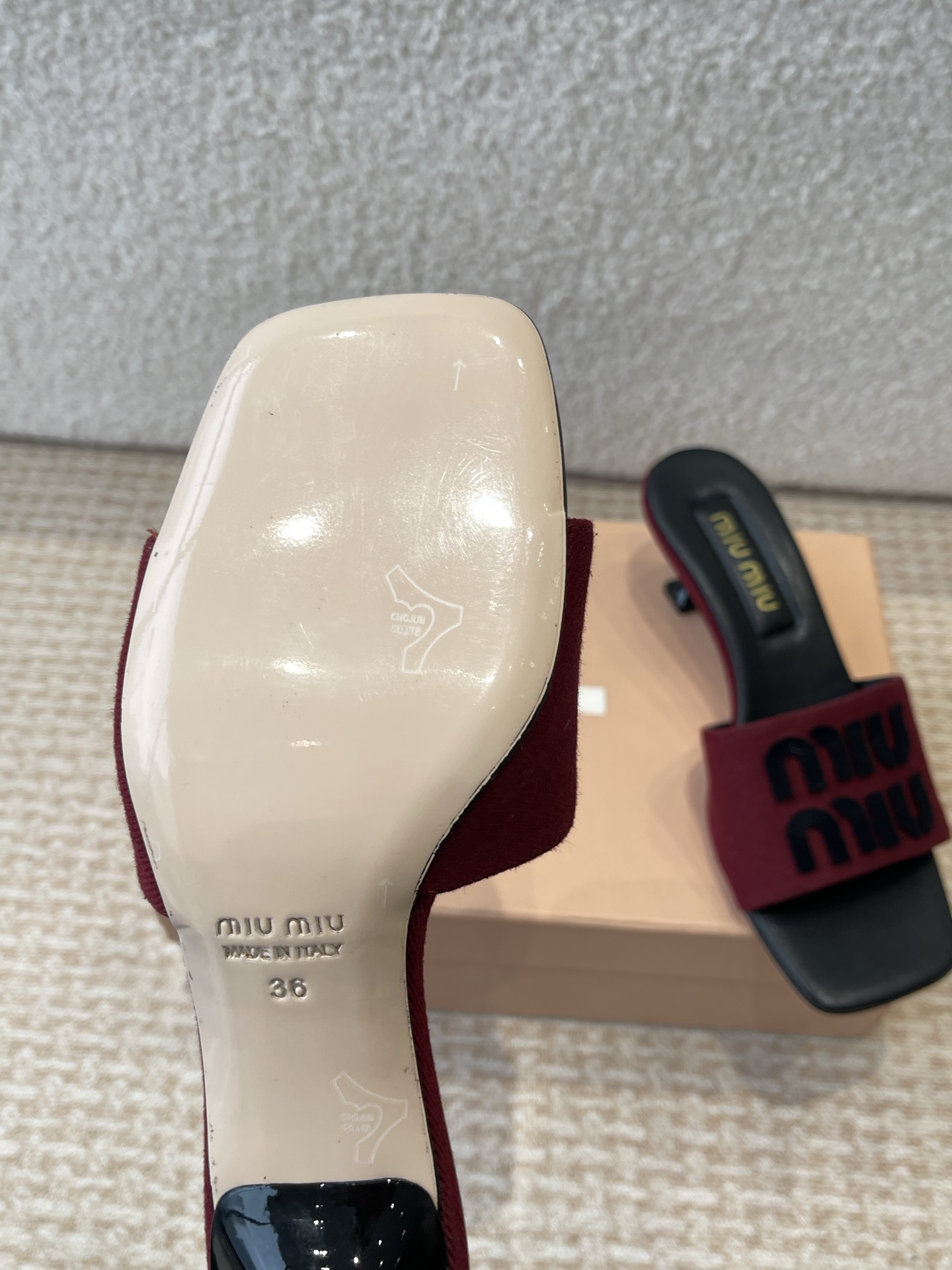 Miu Miu Women's Fabric Heeled Sandals - Comfortable & Stylish Summer Shoes 10 i1745826680163 3290 0 8