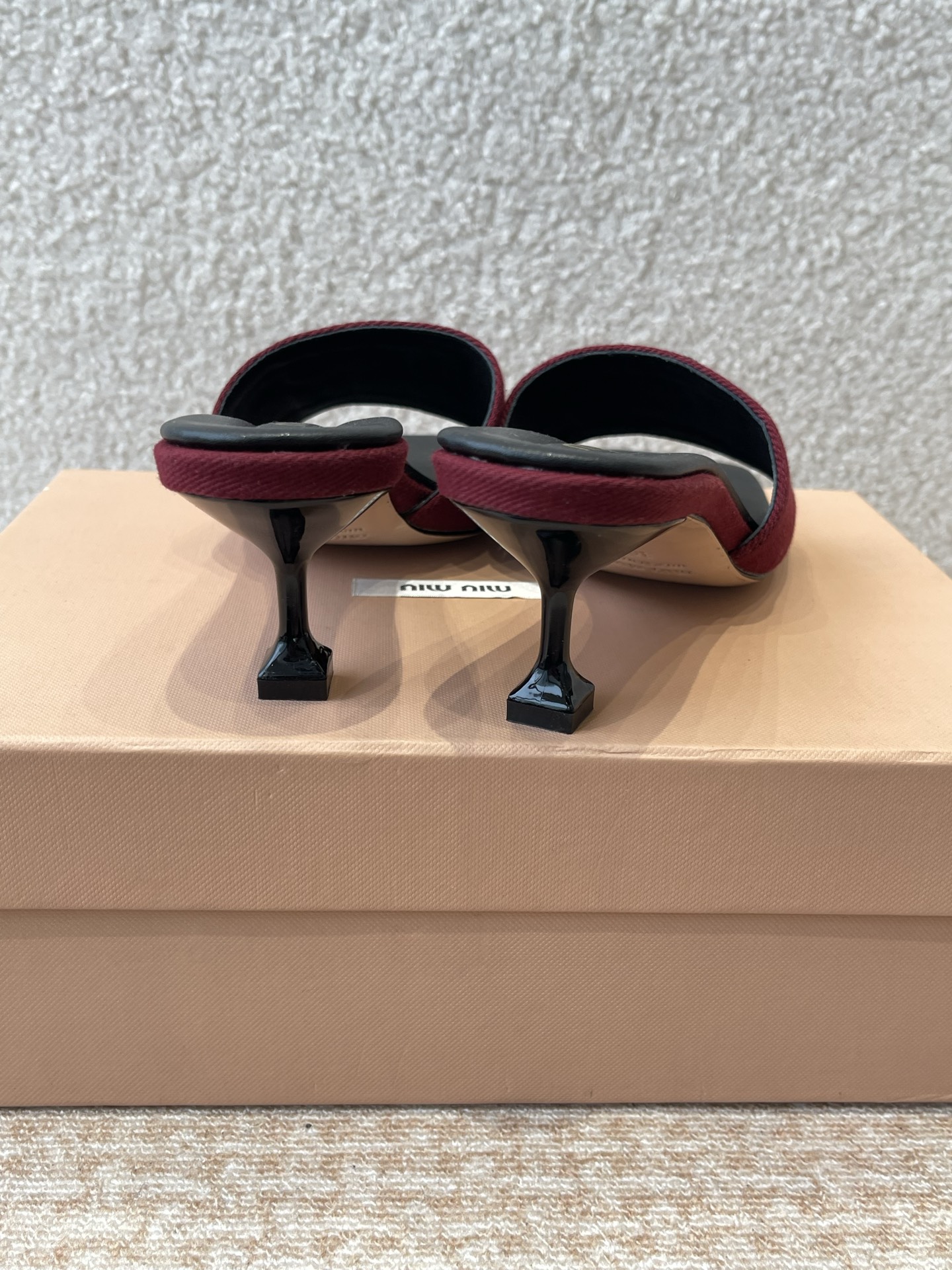 Miu Miu Women's Fabric Heeled Sandals - Comfortable & Stylish Summer Shoes 9 i1745826681794 212 0 7