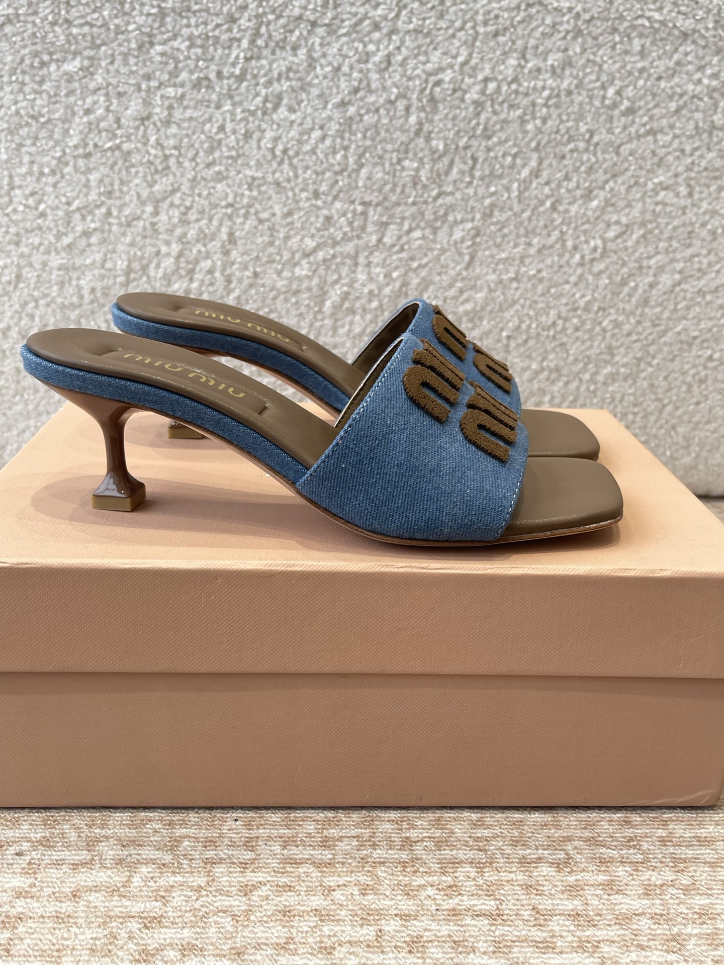 Miu Miu Denim Mules, Summer Essential, Comfortable & Chic, Size 35-39 4 i1745826733081 1351 0 1