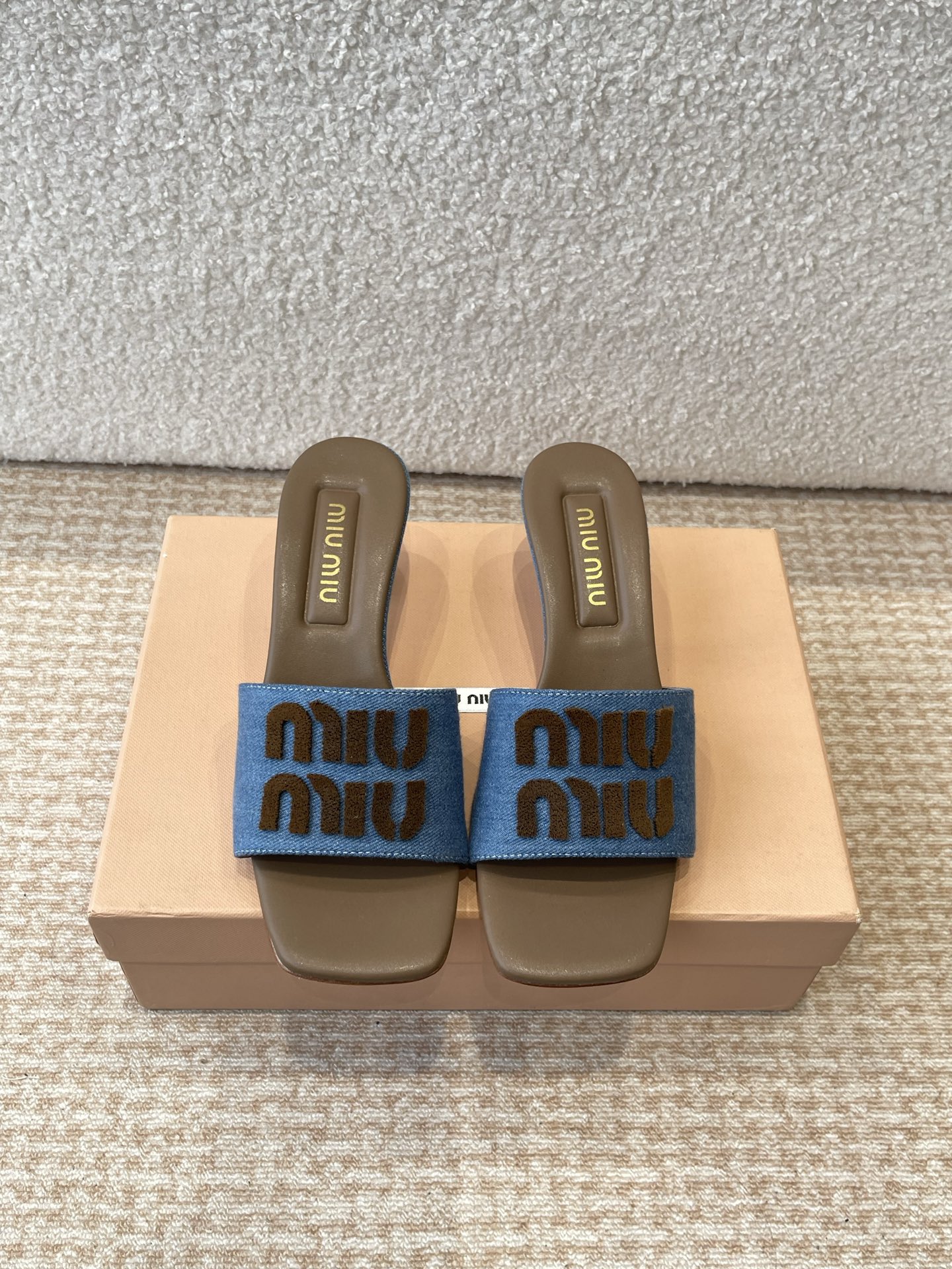 Miu Miu Denim Mules, Summer Essential, Comfortable & Chic, Size 35-39 3 i1745826733124 4668 0 0