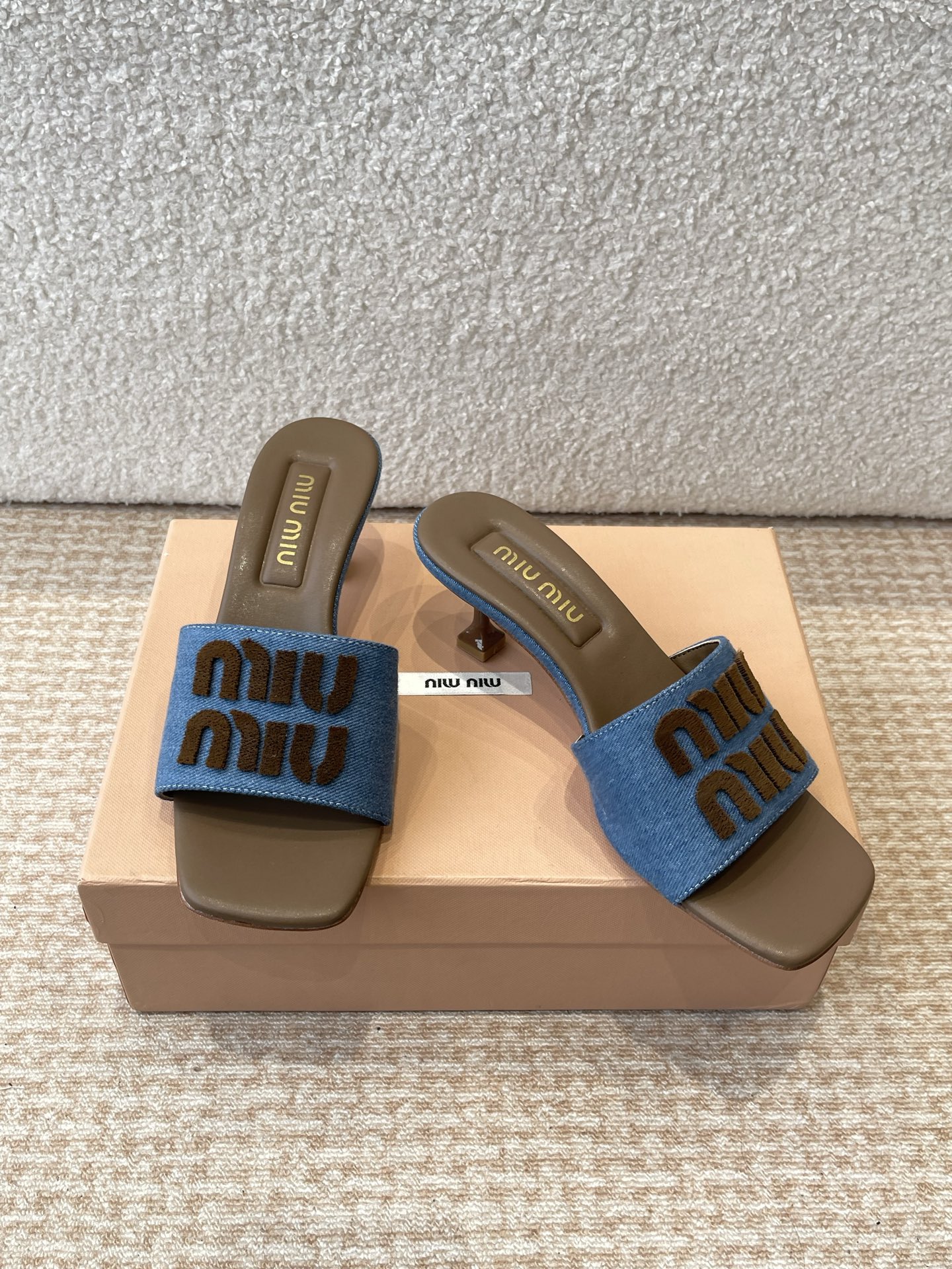 Miu Miu Denim Mules, Summer Essential, Comfortable & Chic, Size 35-39 5 i1745826739417 5919 0 2