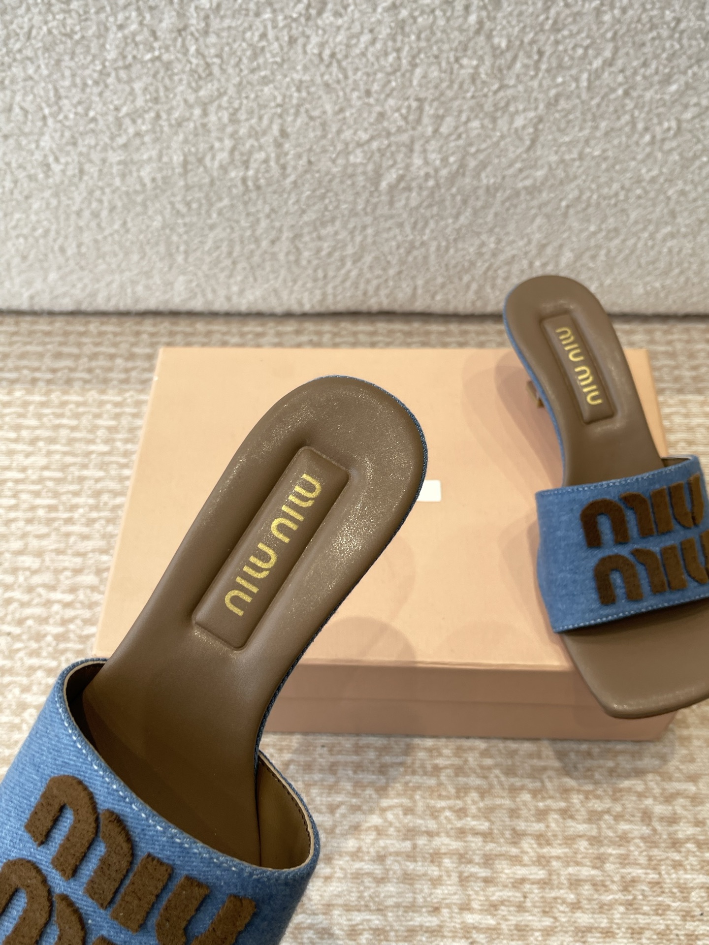 Miu Miu Denim Mules, Summer Essential, Comfortable & Chic, Size 35-39 7 i1745826739426 1381 0 4