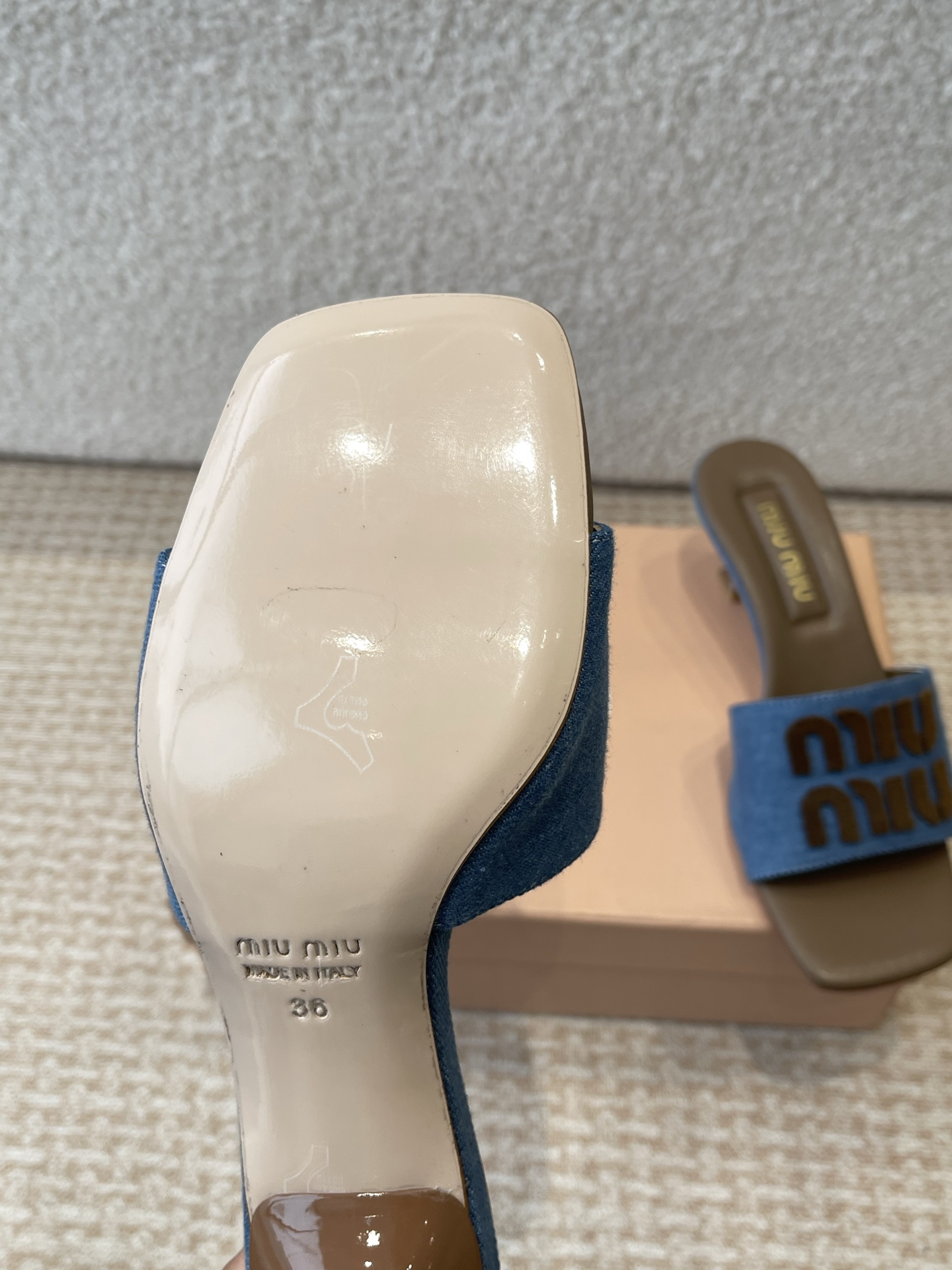 Miu Miu Denim Mules, Summer Essential, Comfortable & Chic, Size 35-39 10 i1745826746813 413 0 8