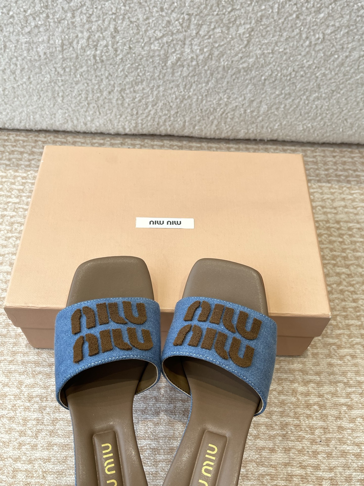 Miu Miu Denim Mules, Summer Essential, Comfortable & Chic, Size 35-39 8 i1745826746898 2560 0 6