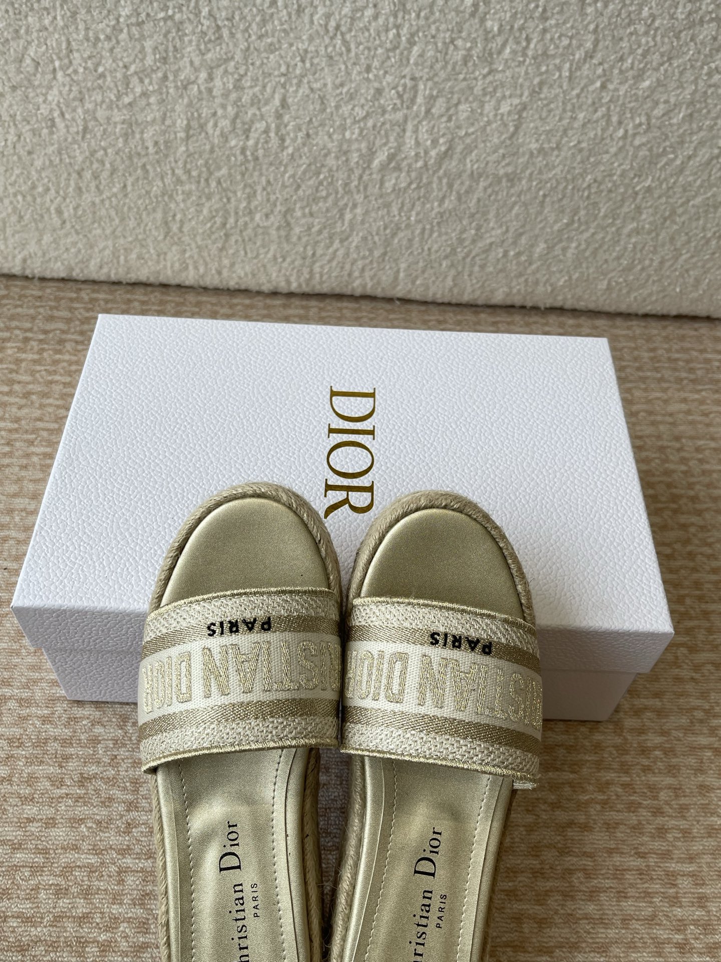 Dior Dior 迪奥 25ss 春夏新款 IVIETA DWAY 渔夫一字拖鞋