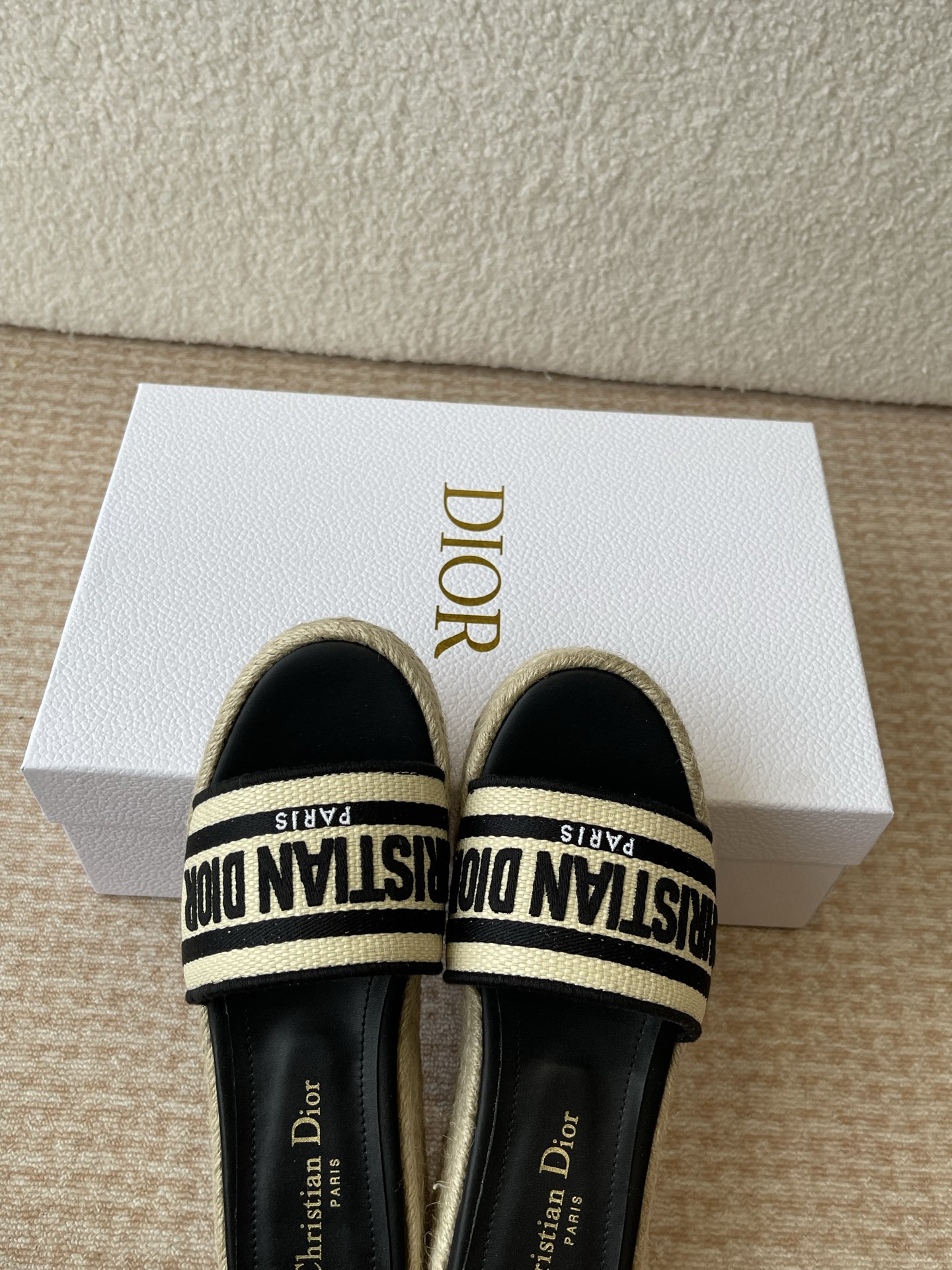 Dior Dior 迪奥 25ss 春夏新款 IVIETA DWAY 渔夫一字拖鞋