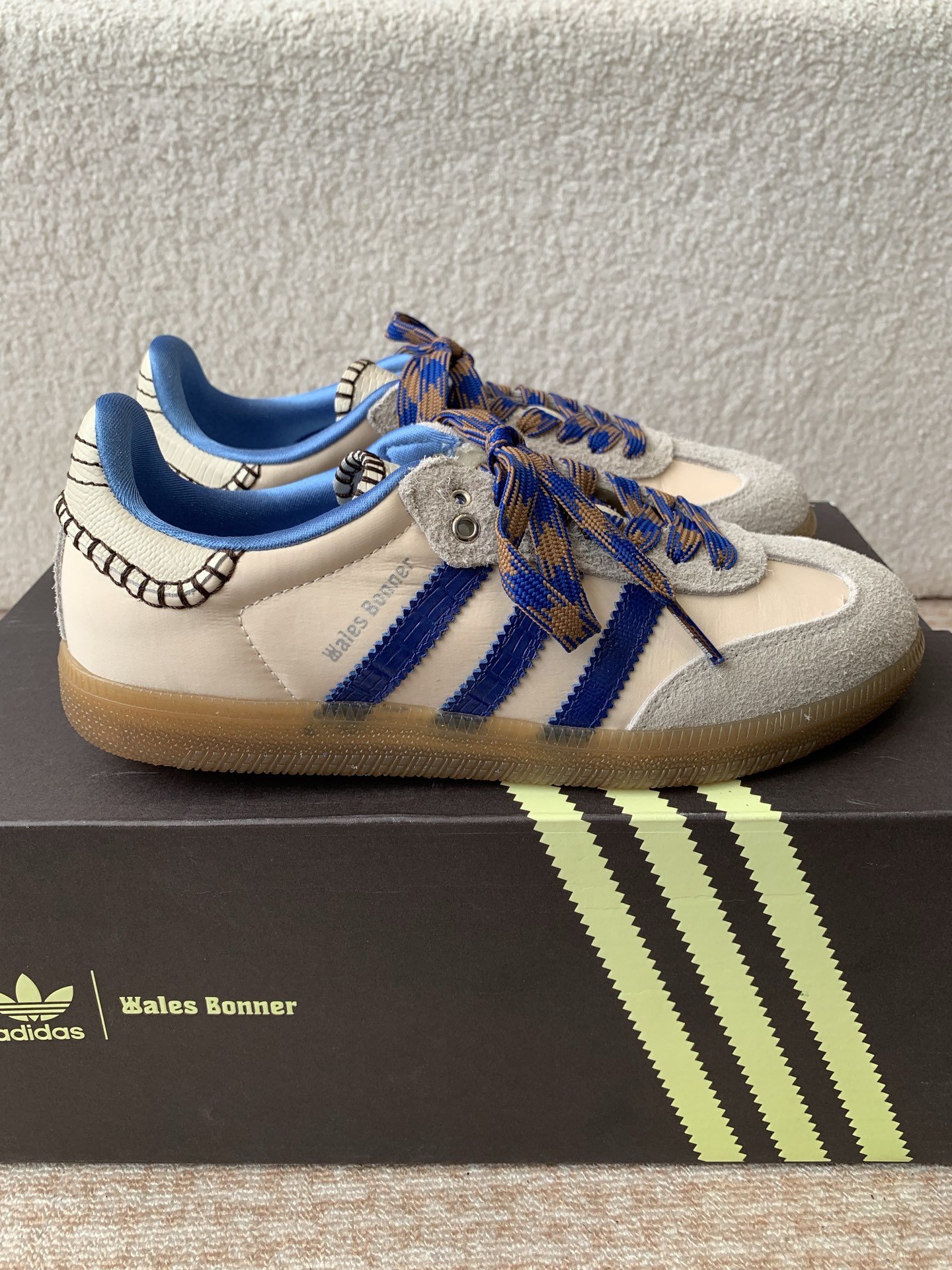 Adidas x Wales Bonner Recreational Shoes Production Overview: Custom Material, Size #35-40 - 图片 2
