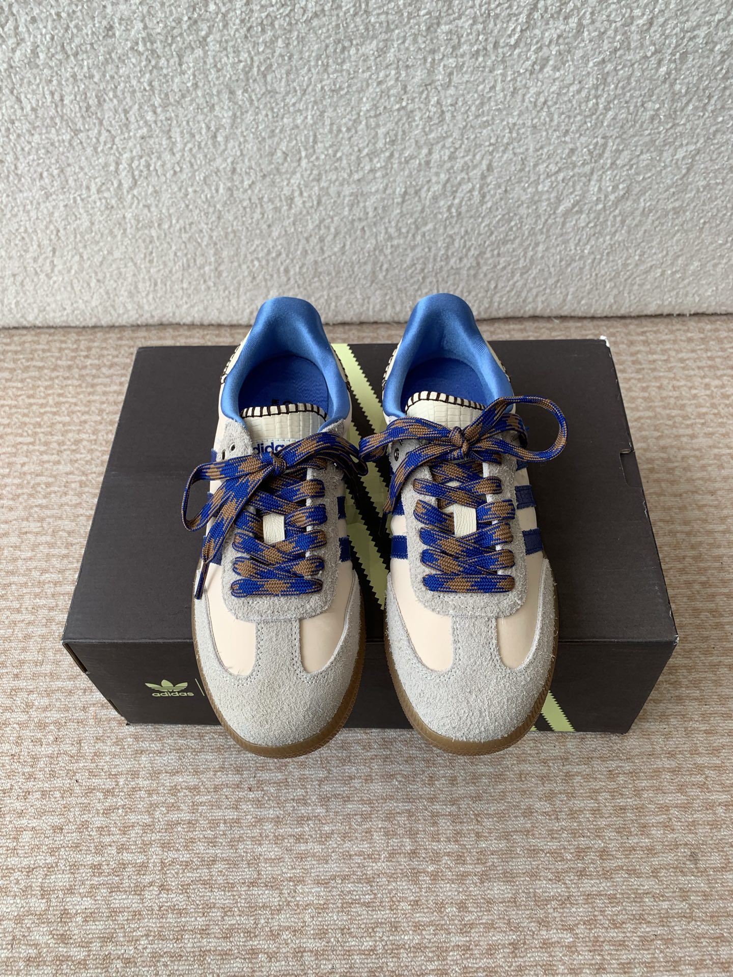 Adidas x Wales Bonner Recreational Shoes Production Overview: Custom Material, Size #35-40 - 图片 1