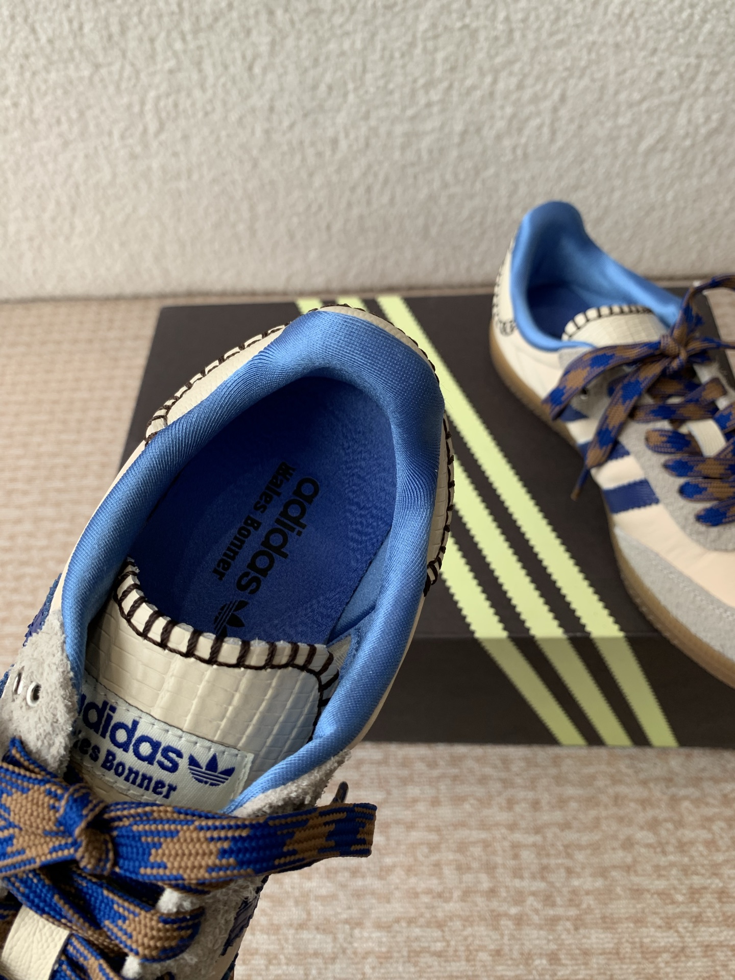 Adidas x Wales Bonner Recreational Shoes Production Overview: Custom Material, Size #35-40 - 图片 6