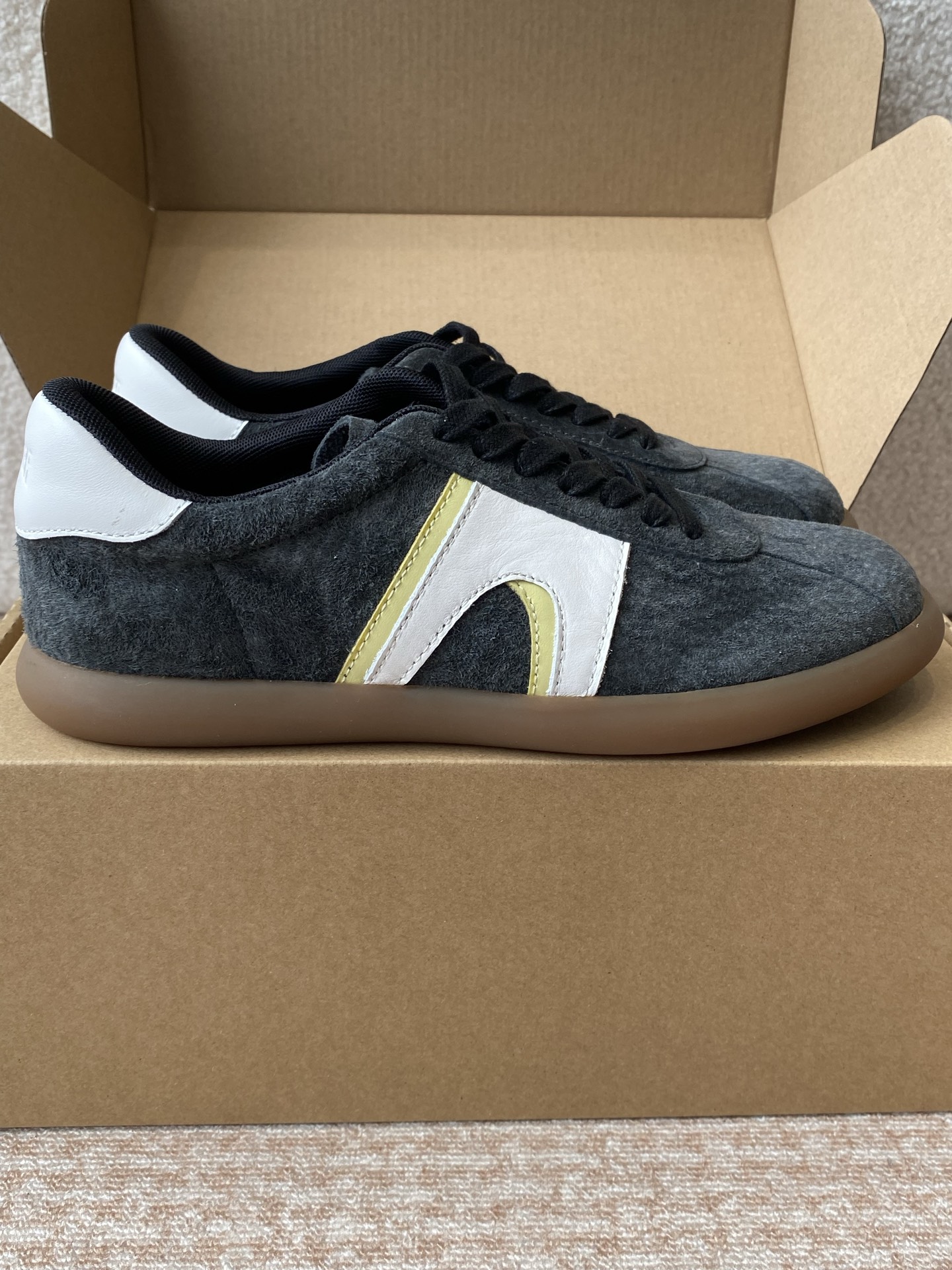 Camper’s Pelotas Soller: Stylish White Sports Shoes with Premium Materials