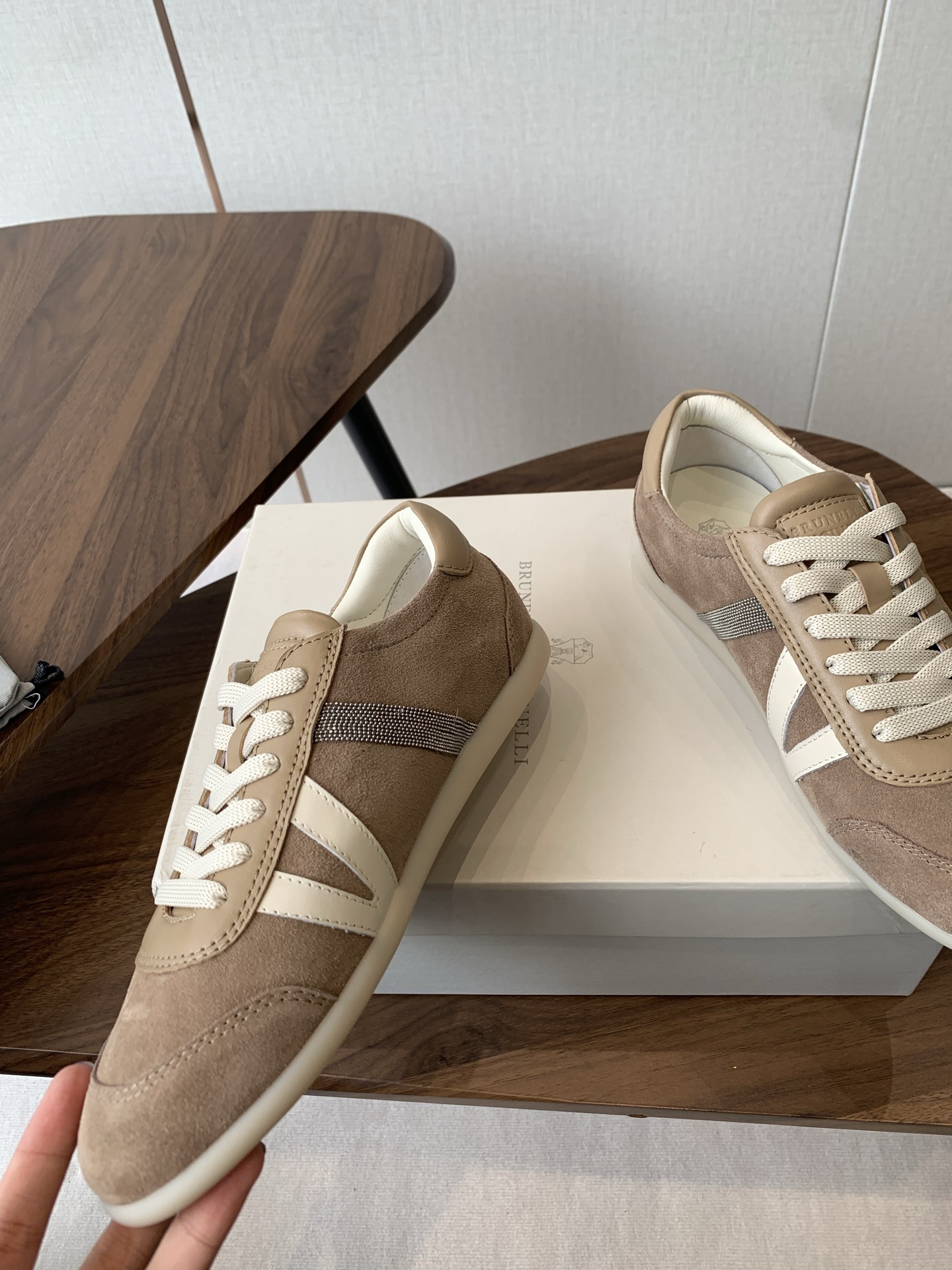 New Brunello Cucinelli Shoes: Latest Tie, Recreational Shoes, Size 35-45. - 图片 4