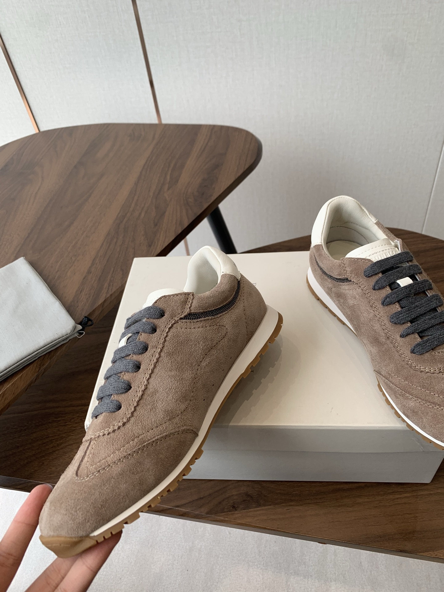 Latest Brunello Cucinelli Shoes: Recreational Tie and Sandals in Size #35-41 - 图片 4