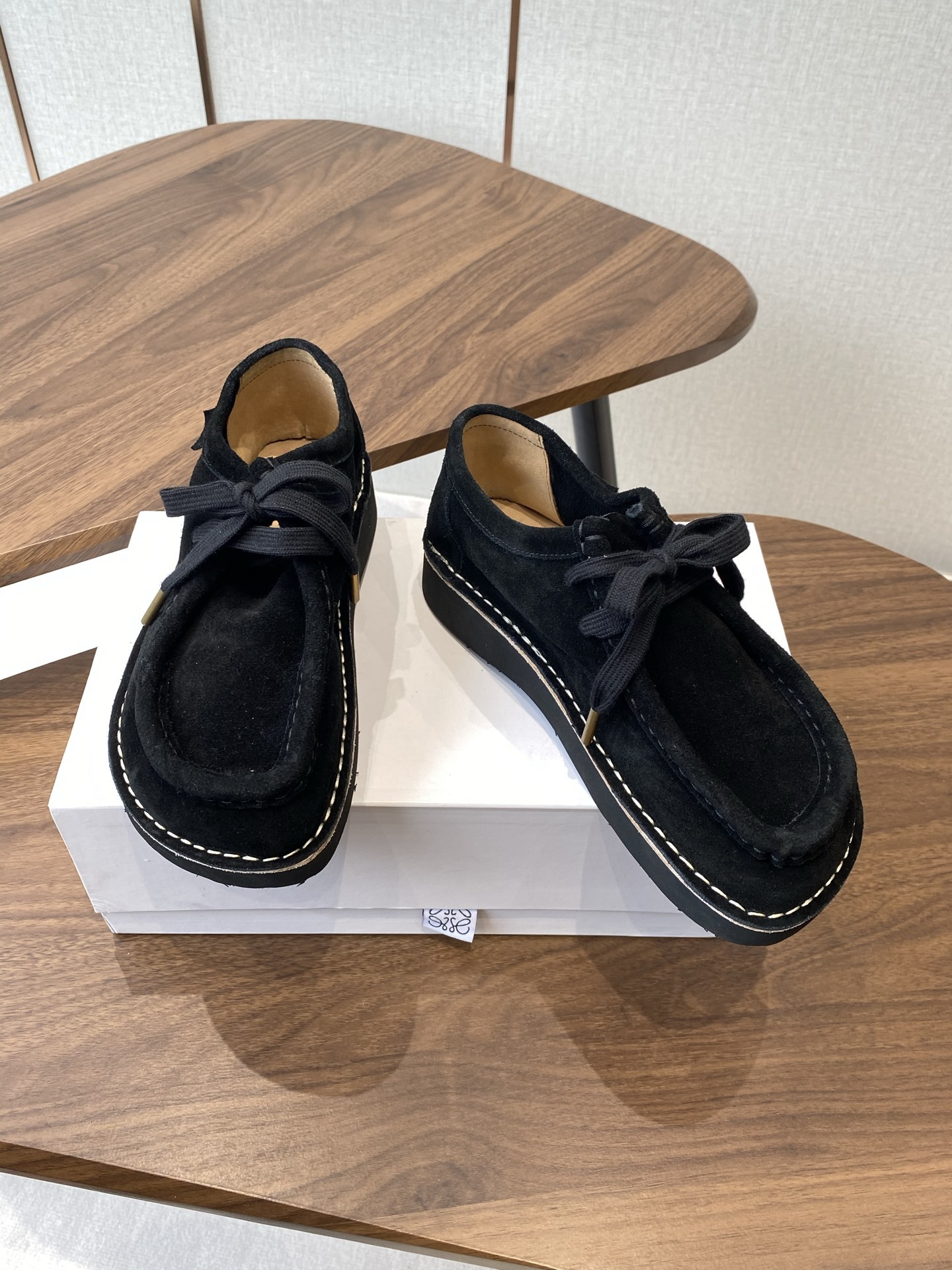 New Royway Twilight Short Boots with Cute Round Head and Imported Sheepskin Material - 图片 3