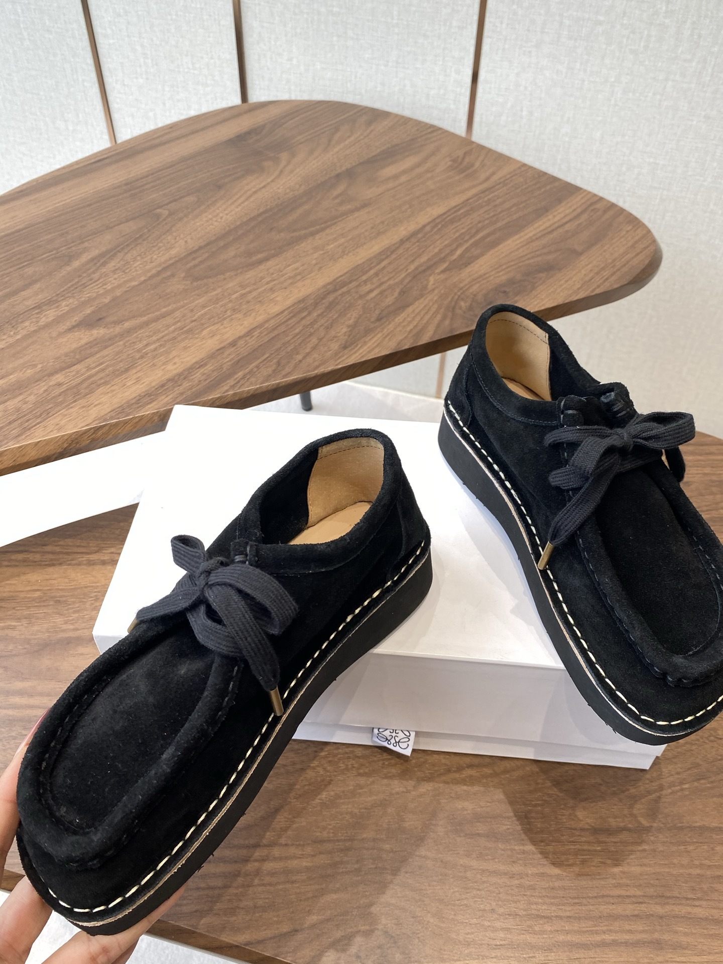 New Royway Twilight Short Boots with Cute Round Head and Imported Sheepskin Material - 图片 4