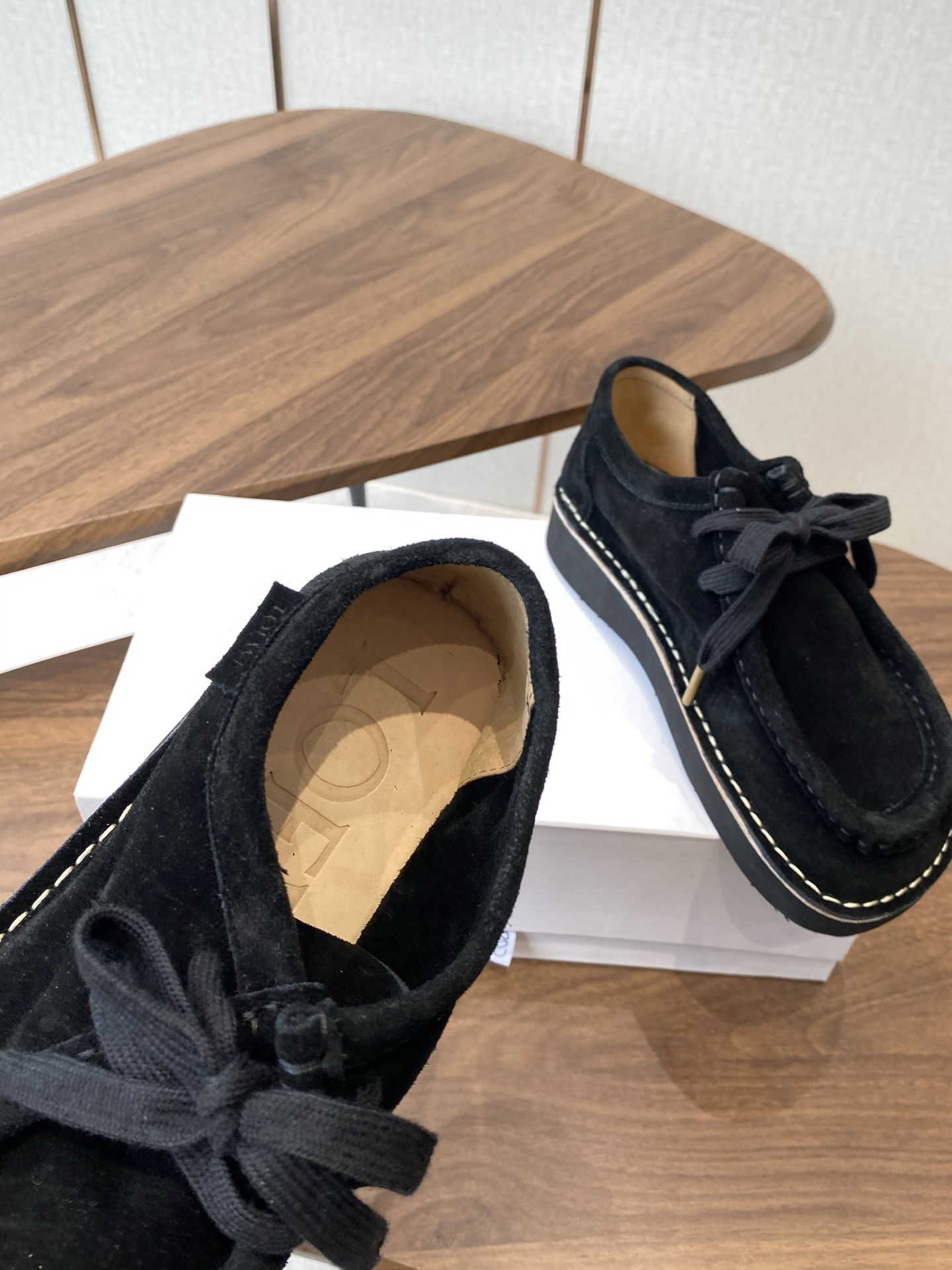 New Royway Twilight Short Boots with Cute Round Head and Imported Sheepskin Material - 图片 6