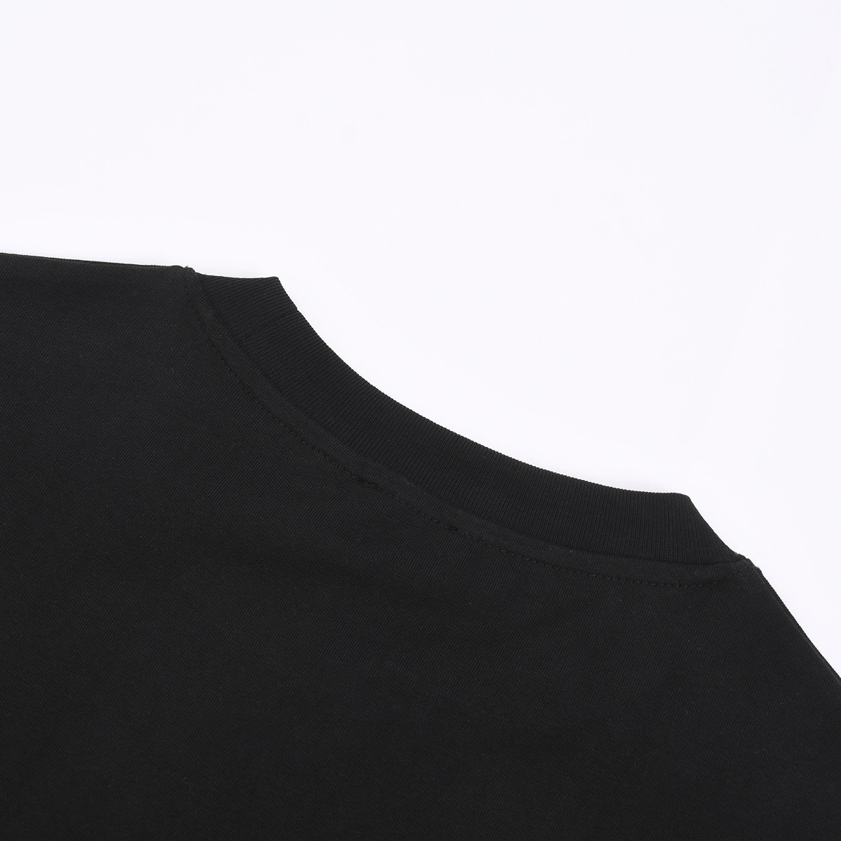 Soft, Cozy, Elastic Black Almond Micro-T Fabric with Veils – Size XS-L - 图片 9