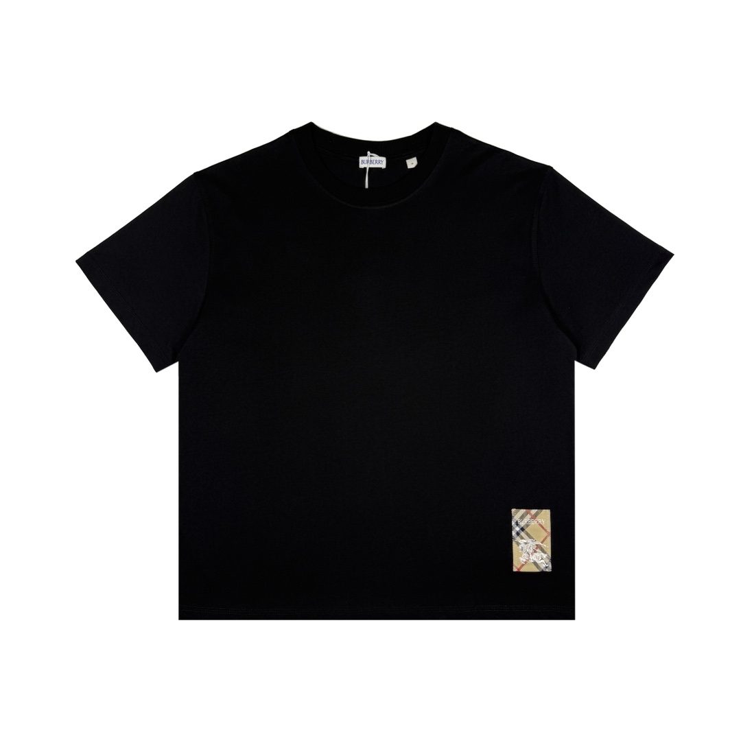 BBR bajo etiqueta cuadros manga corta Talla XS-L