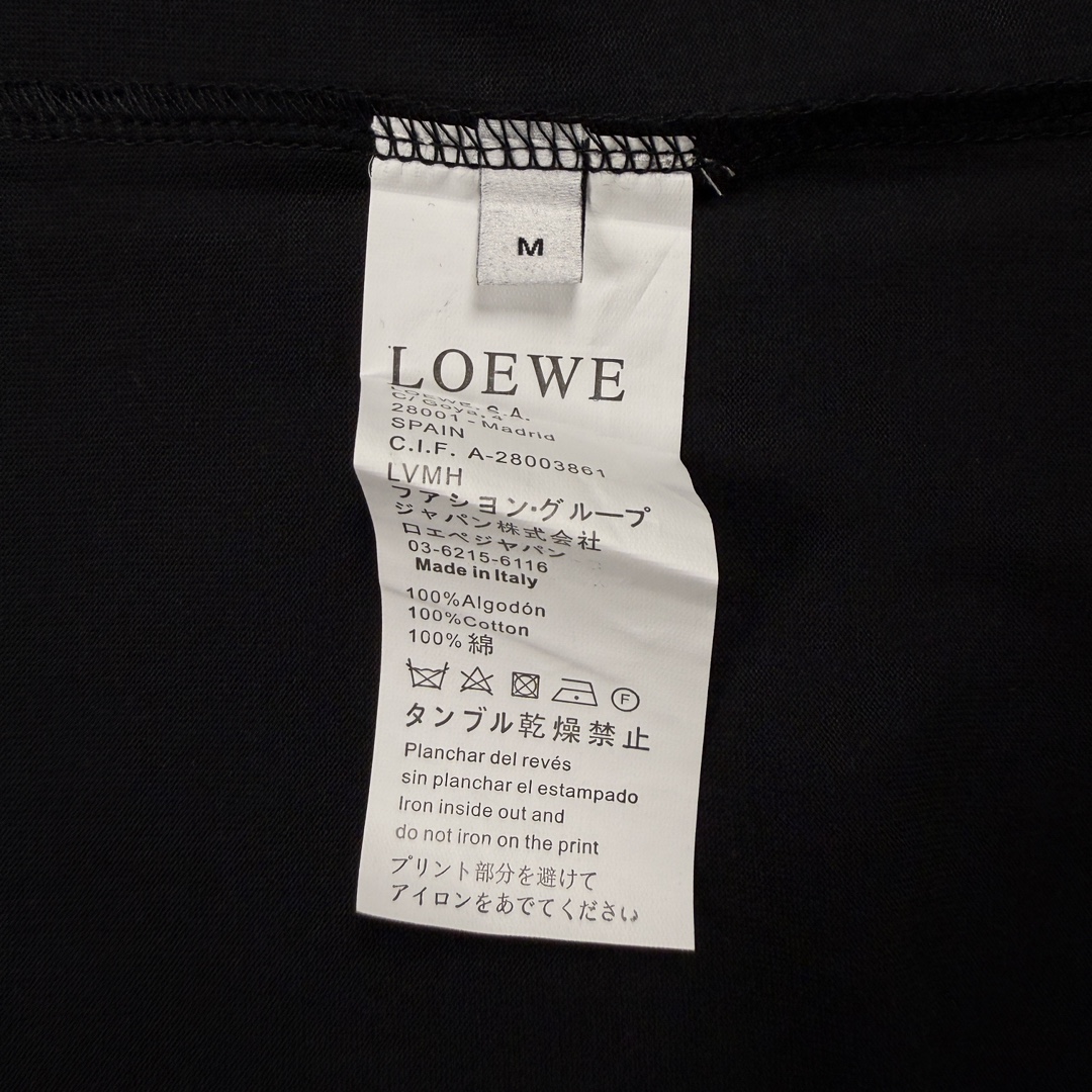 Loewe Anagram 幻彩拼色刺绣短袖 码数XS-L p140
