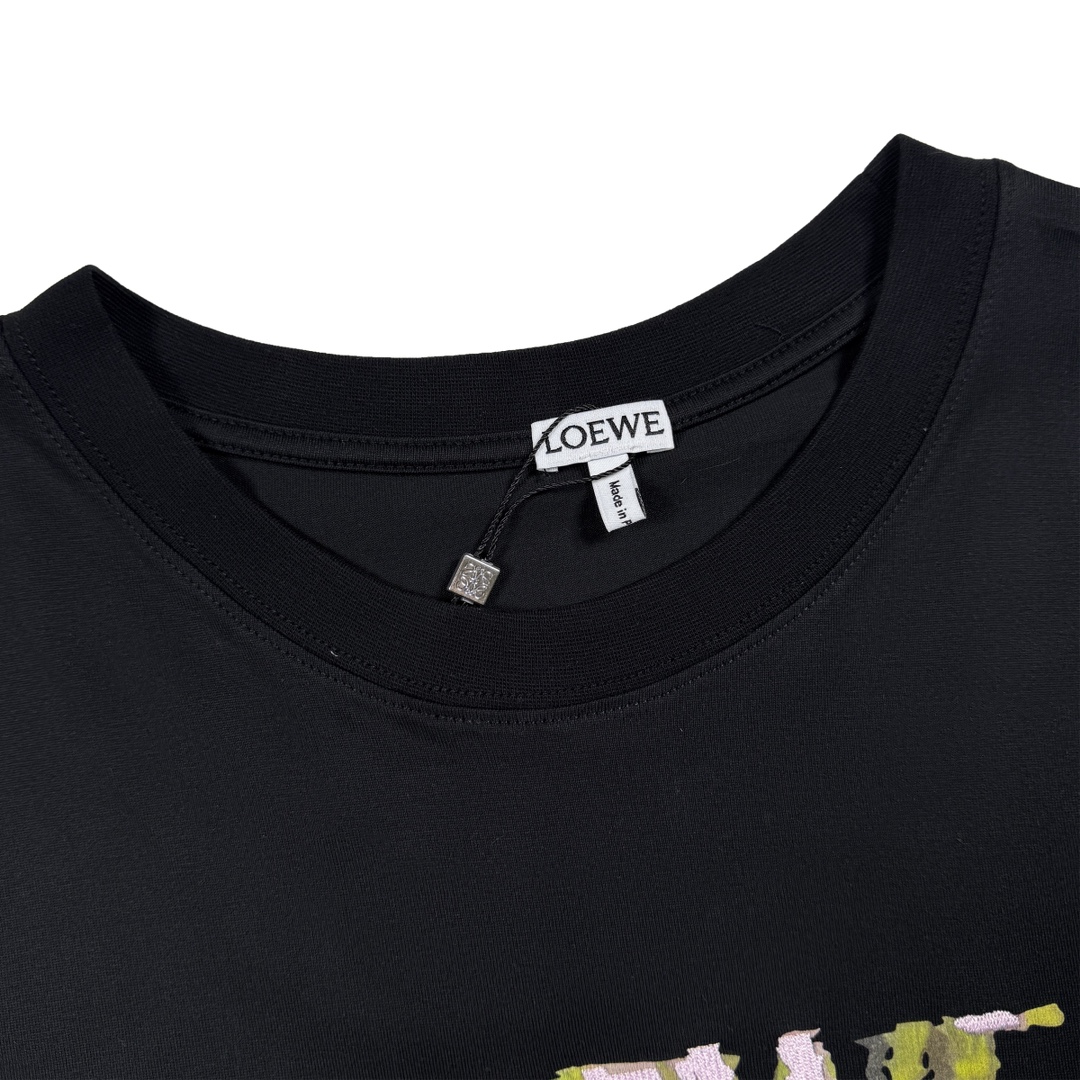 Loewe Anagram 幻彩拼色刺绣短袖 码数XS-L p140
