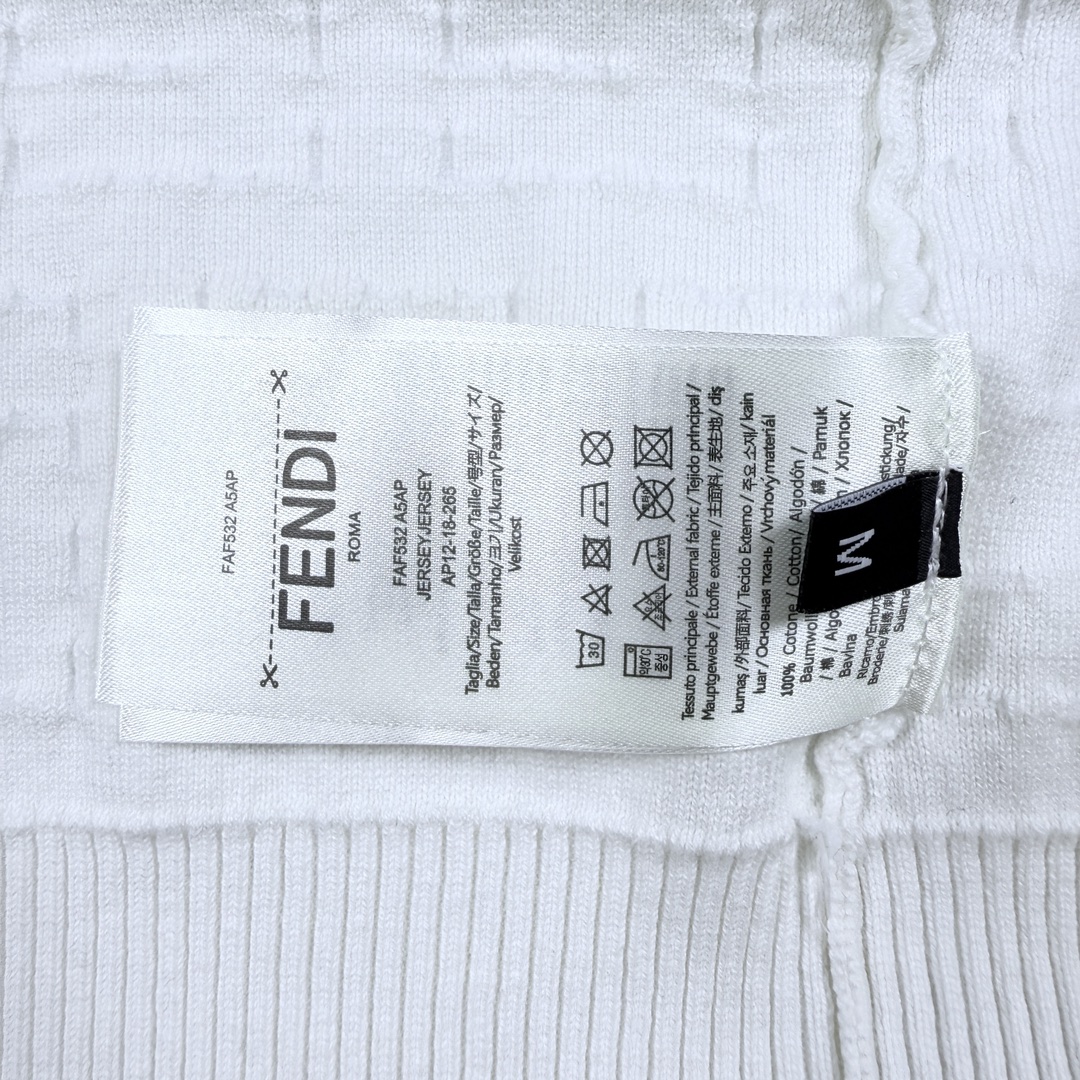 FF Selleria 暗纹提花针织短袖 码数S-XL p165