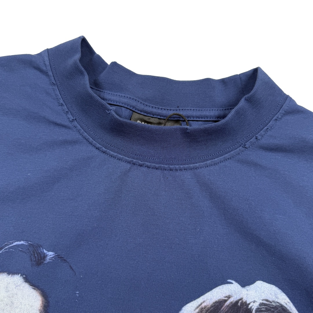 Balenciag* 巴黎世家 人像系列 pp krit印花短袖 码数XS-L p150