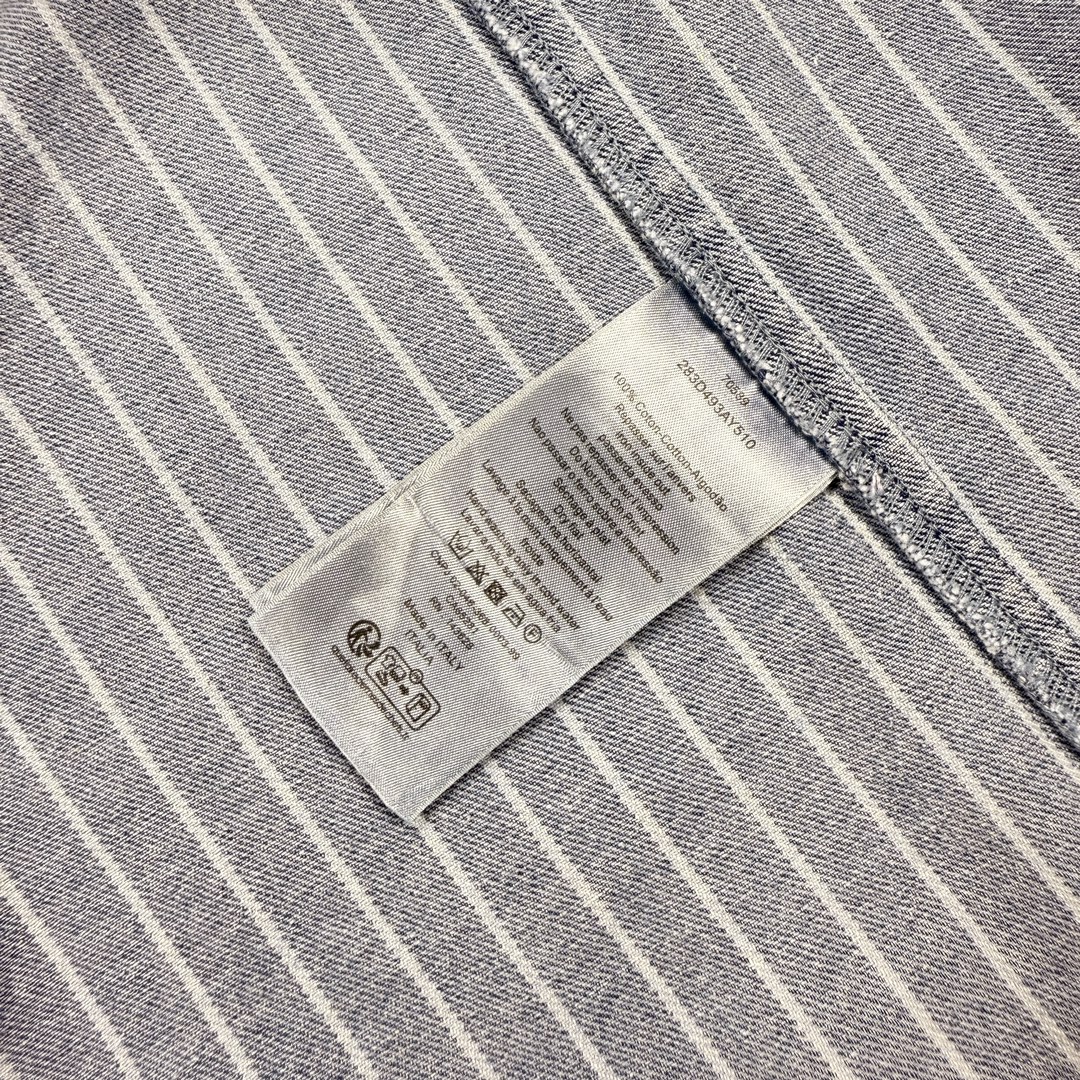 Dior Dior 刺绣字母条纹水洗牛仔衬衫 码数S-XL