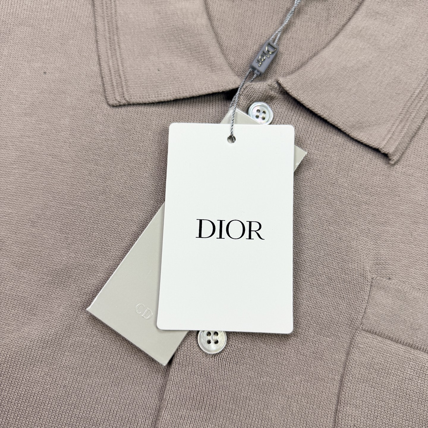 Dior Dior 字母标识刺绣针织短Polo衫 码数S-XL