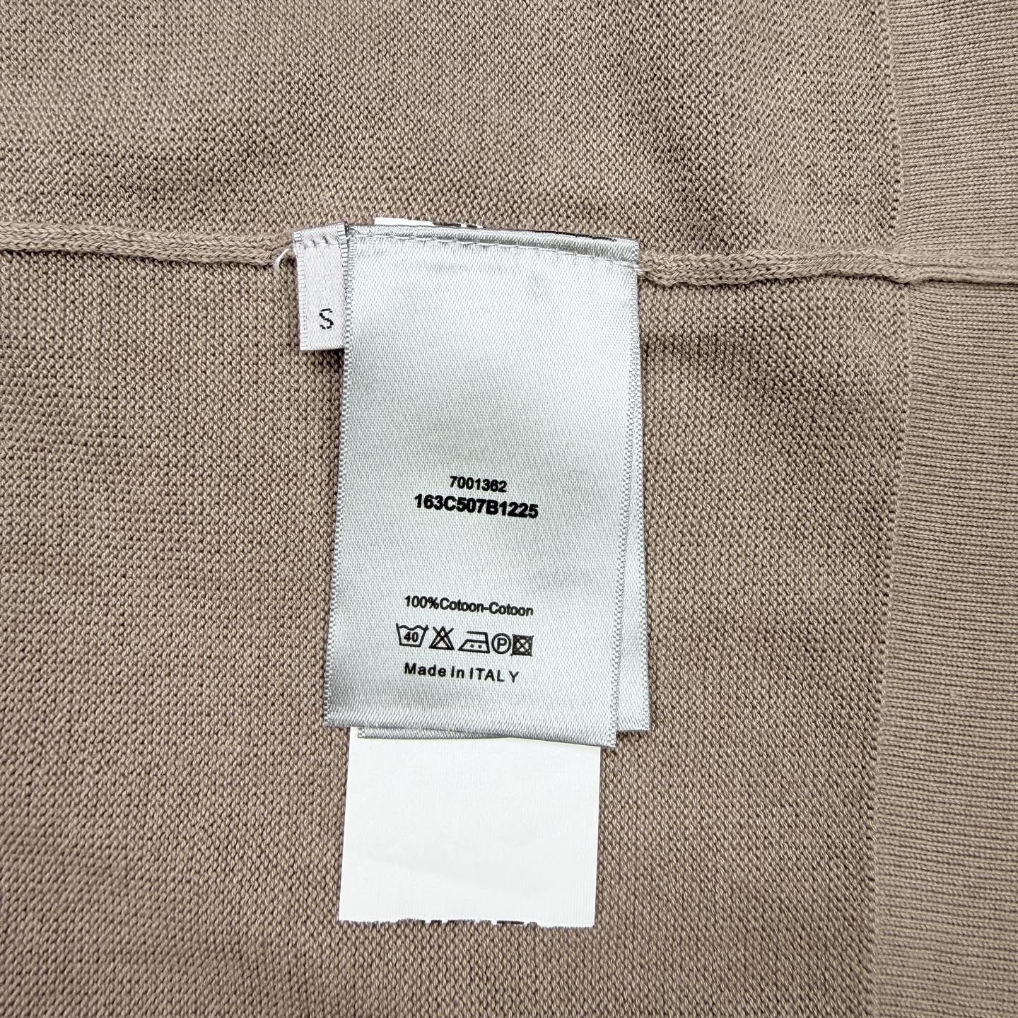 Dior Dior 字母标识刺绣针织短Polo衫 码数S-XL