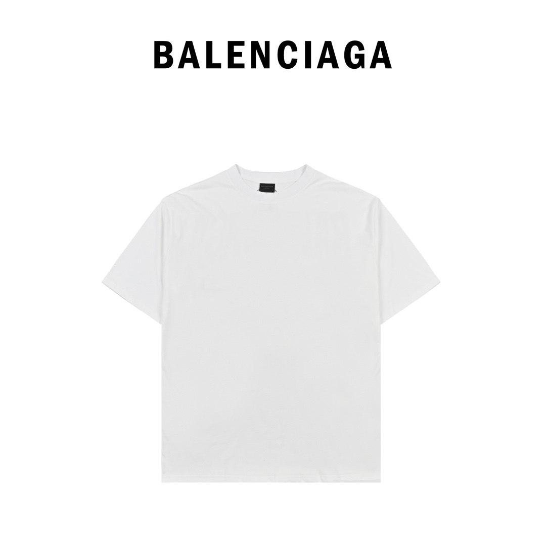 Balenciaga巴黎世家24新品度假风PARIS短袖T恤
