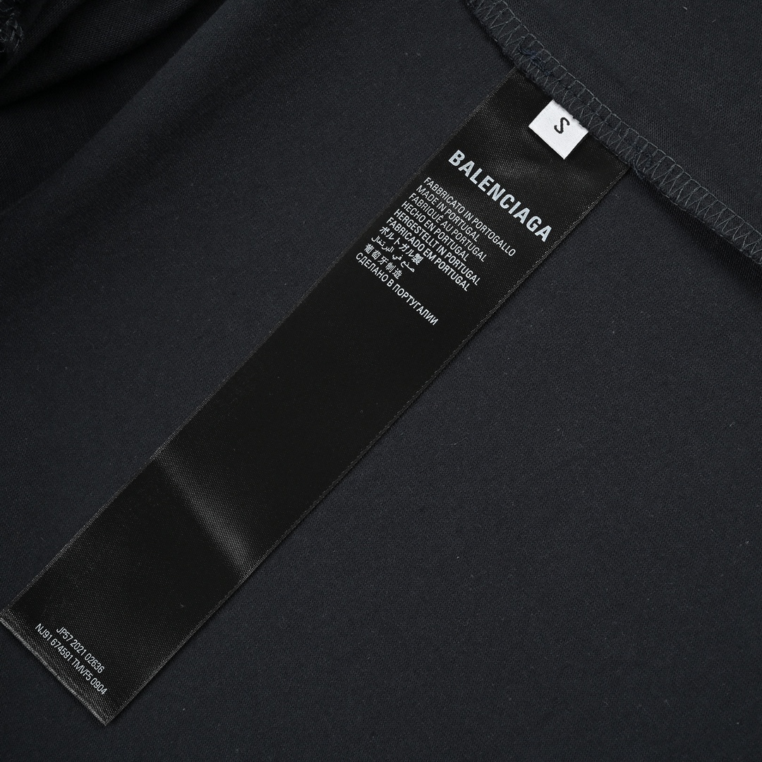 Balenciaga巴黎世家24新品度假风PARIS短袖T恤