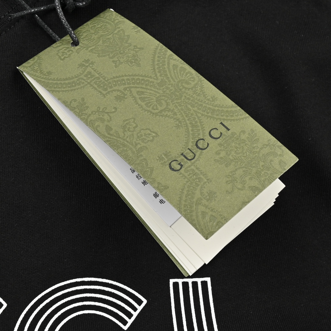 Gucci古驰印花简约短袖T恤 GUCCI 2023ss夏季新款logo 印花短袖T恤