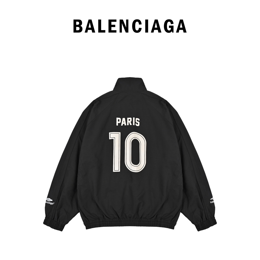 Balenciaga巴黎世家24SS早春新款足球运动夹克外套-Chinese UA Cheap High Quatity Brand Clothes Bags handbags Sneakers wholesale wholesaler seller from China Factory suppliers Fashion Clothing Shoes best Quality Beautiful Price Balenciaga巴黎世家24SS早春新款足球运动夹克外套