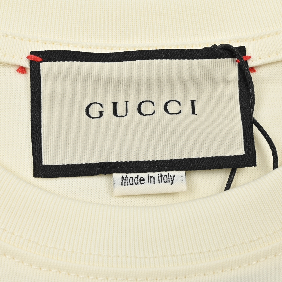 Gucci古驰24ss新款卡通印花短袖