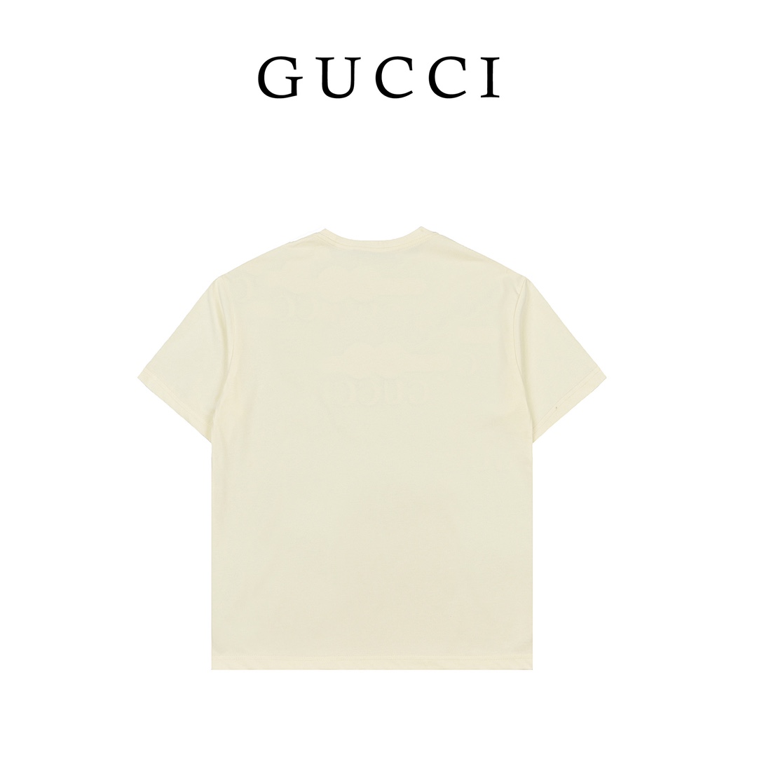 Gucci古驰24ss新款卡通印花短袖