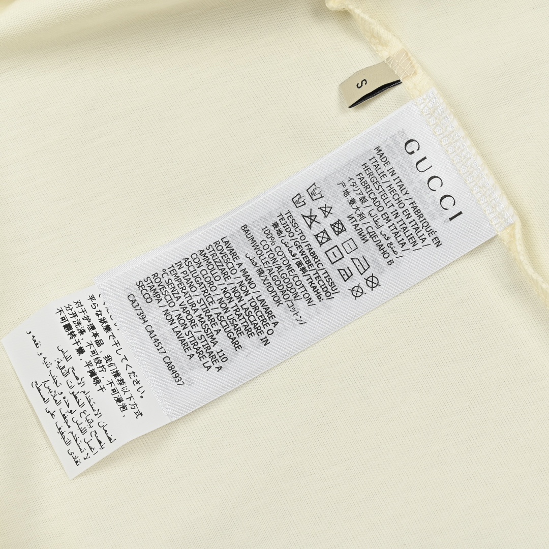 Gucci古驰24ss新款卡通印花短袖