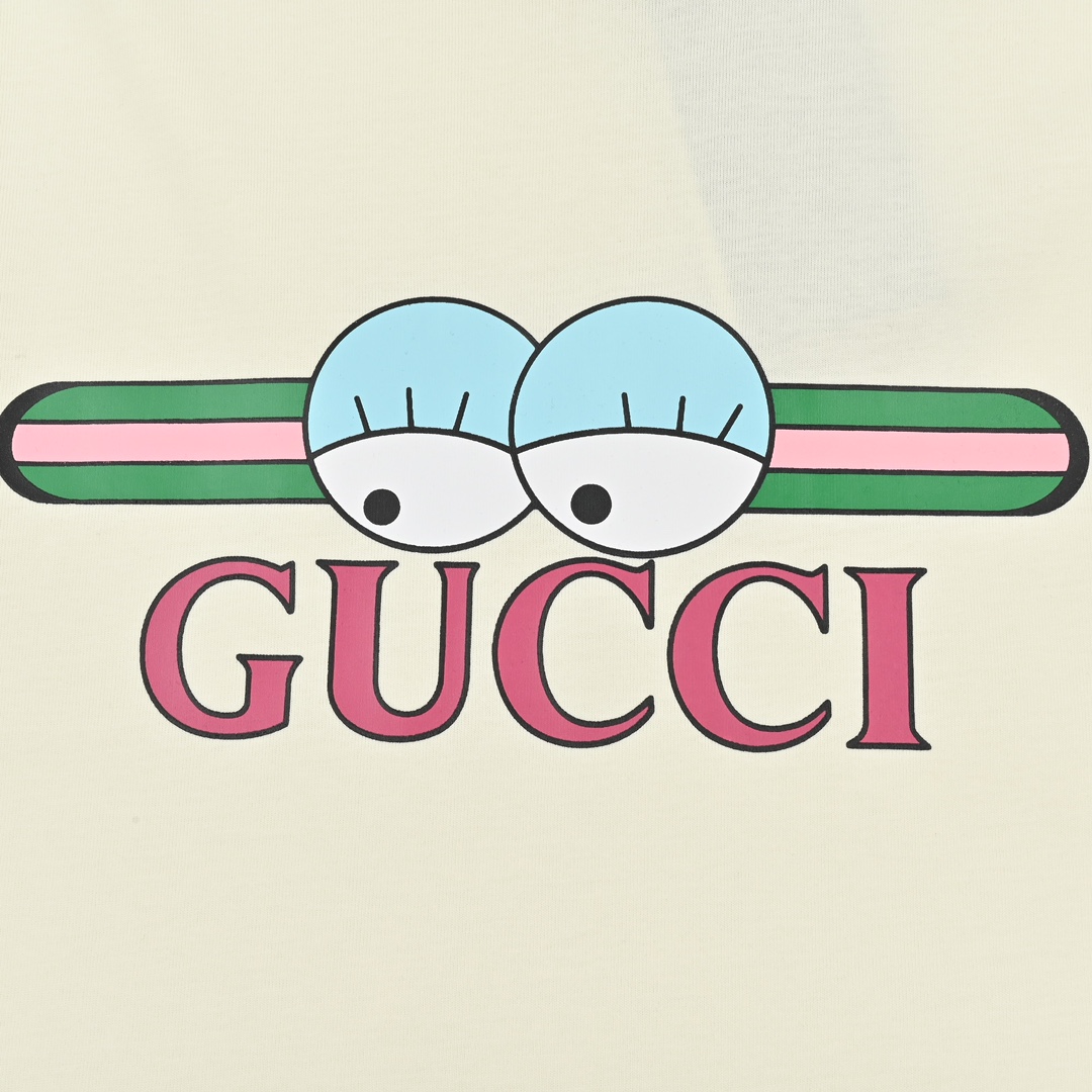 Gucci古驰24ss新款卡通印花短袖