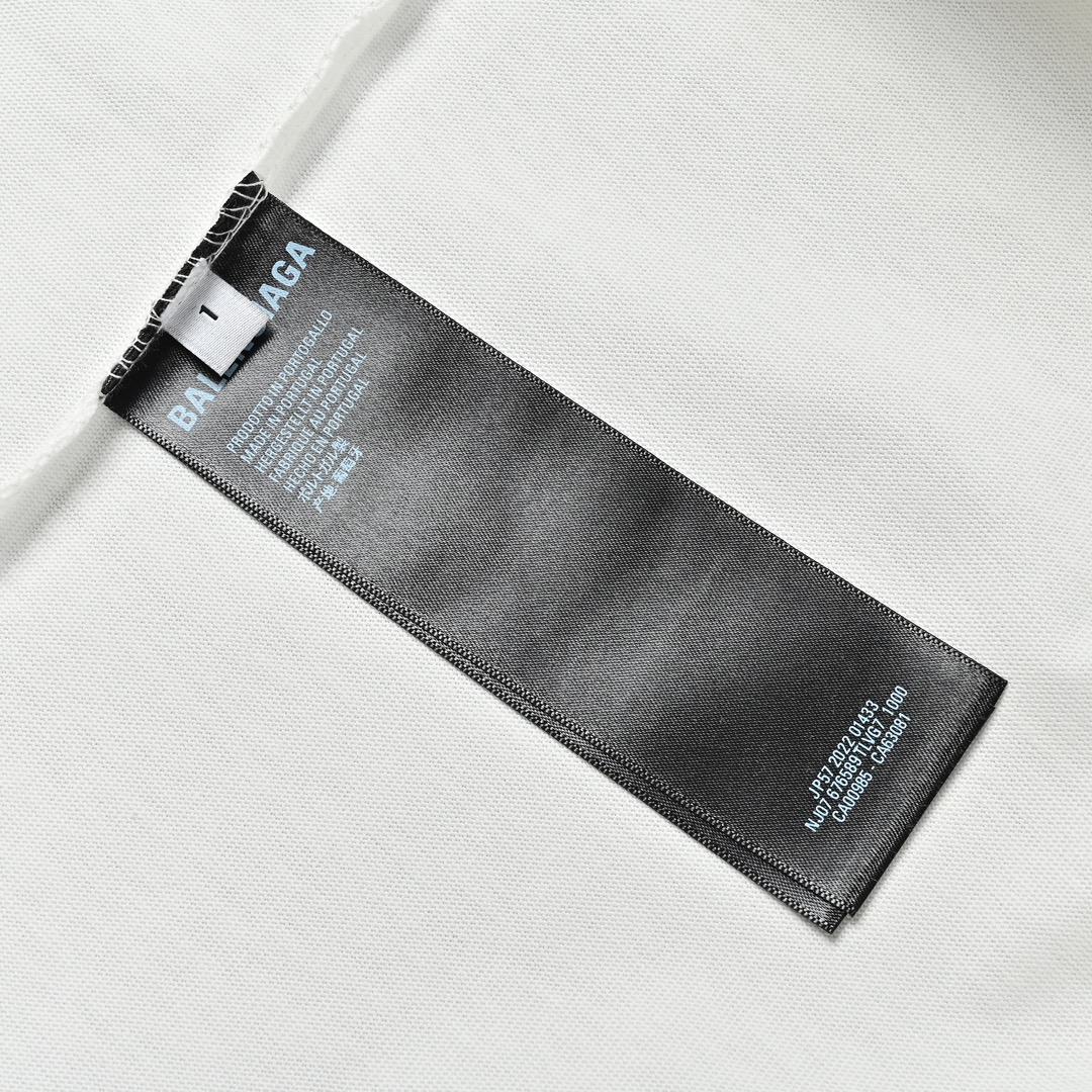 Balenciaga巴黎世家BLCG 24SS泼墨模糊可乐短袖T恤