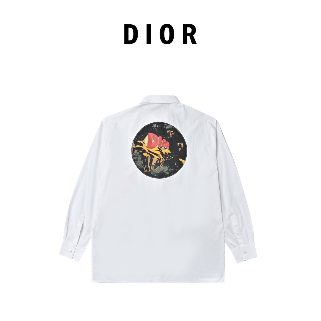 Dior迪奥NEW沙漠宇宙长袖衬衫