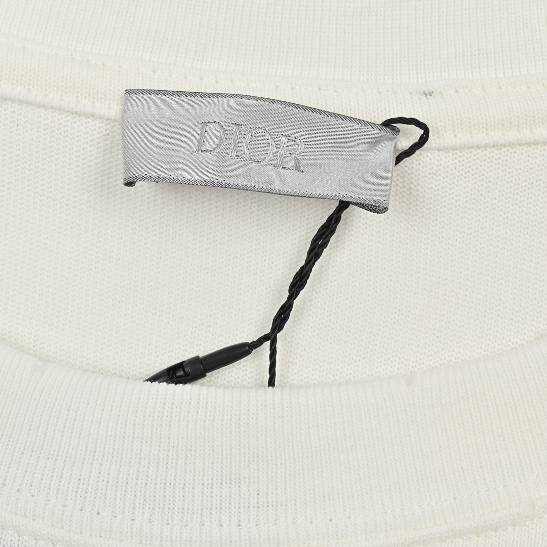 Dior/迪奥 24ss 口袋小恐龙刺绣短袖 328140003