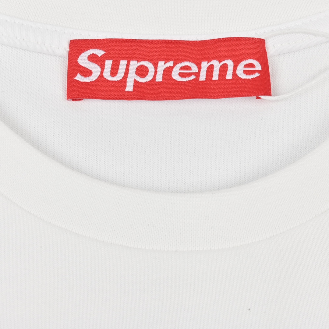 supreme2024ss字母印花短袖