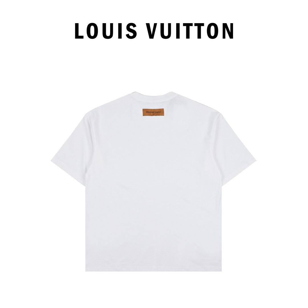 Louis Vuitton/路易威登限定秀款数码印花短袖