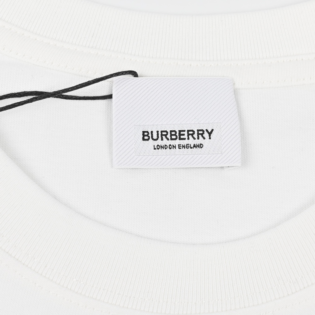 160 Burberry巴宝莉24ss魔方短袖T恤衫 2023年系列 立体设计印花 高端百搭大气款 519120003