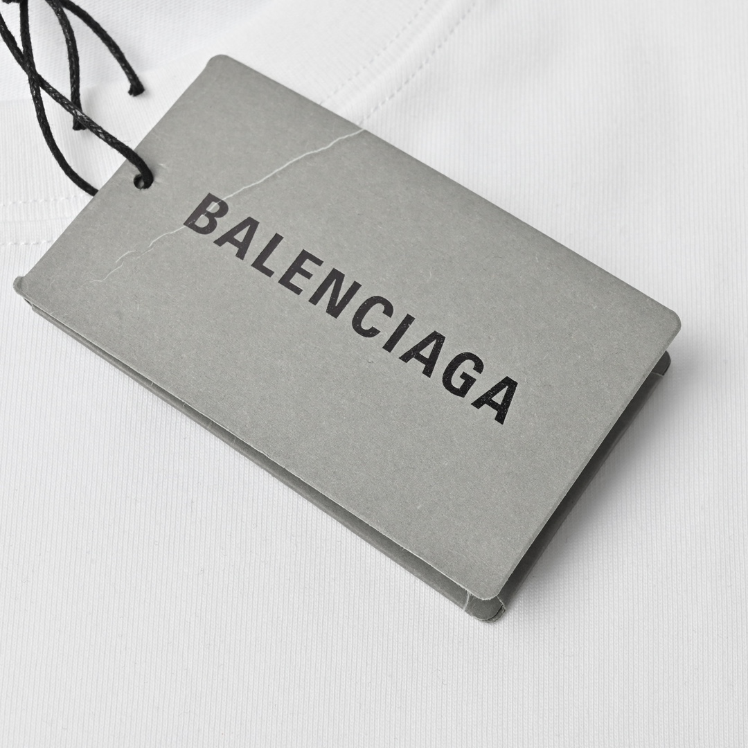 Balenciaga巴黎世家24ss数码印花短袖T恤 24年春夏新款 527120003