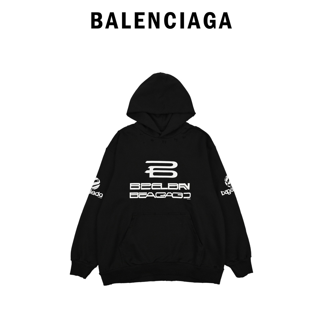 Balenciaga/巴黎世家 AI GENERATED人工智能连帽卫衣