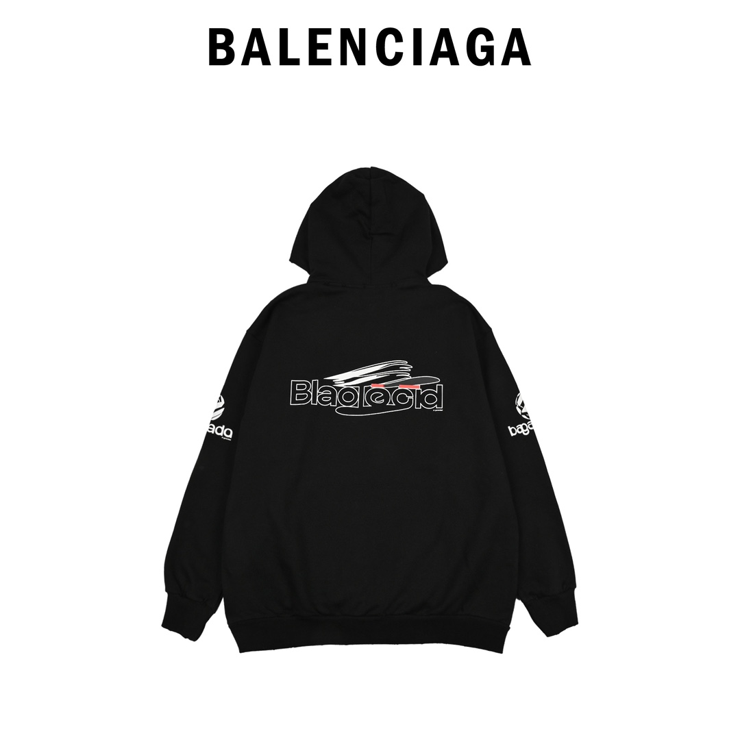 Balenciaga/巴黎世家 AI GENERATED人工智能连帽卫衣