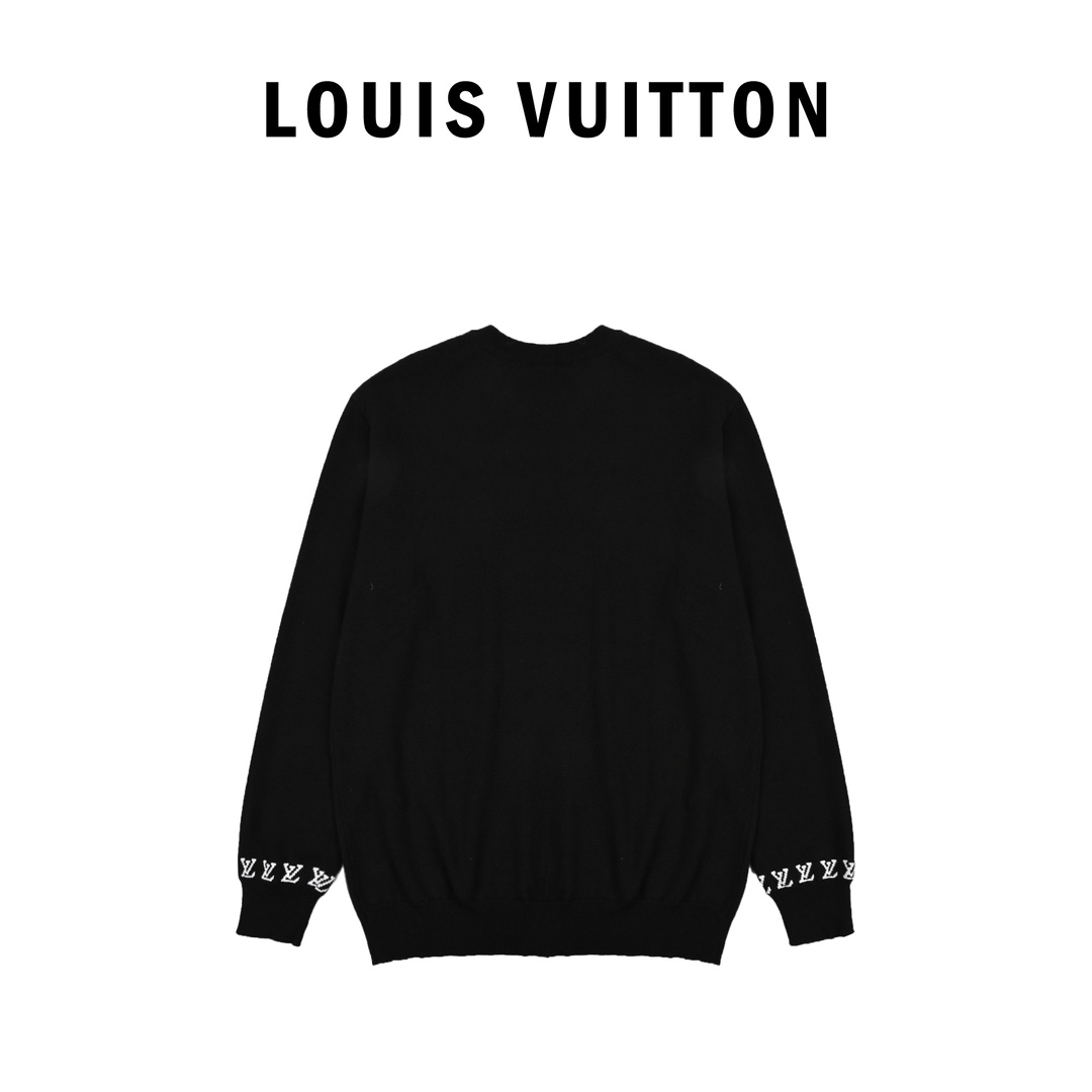 Louis Vuitton路易威登24SS 字母长袖薄款毛衣