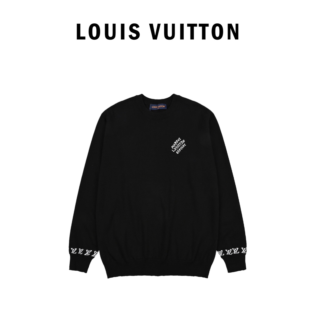 Louis Vuitton路易威登24SS 字母长袖薄款毛衣